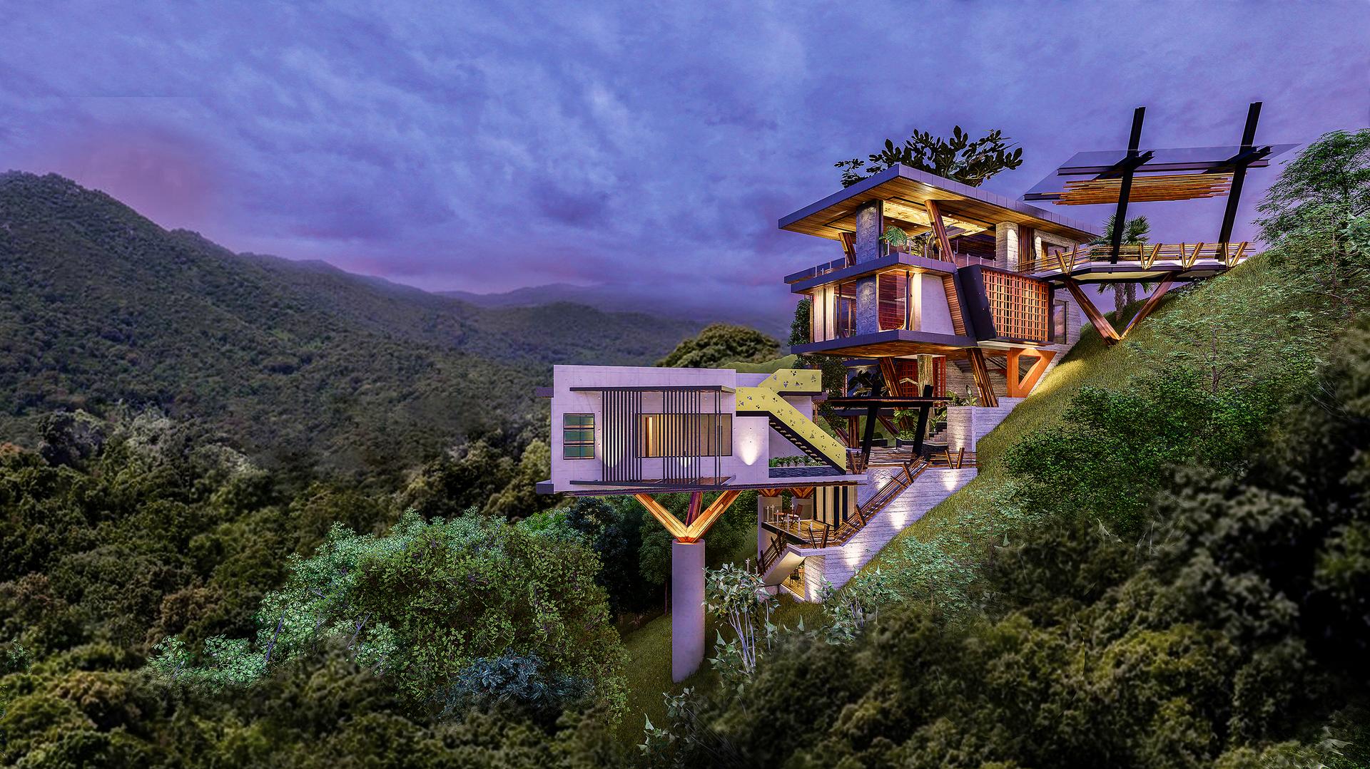 “𝗧𝗛𝗘 𝗧𝗥𝗘𝗘 𝗛𝗢𝗨𝗦𝗘” (Multi Level Residential house) - image 2