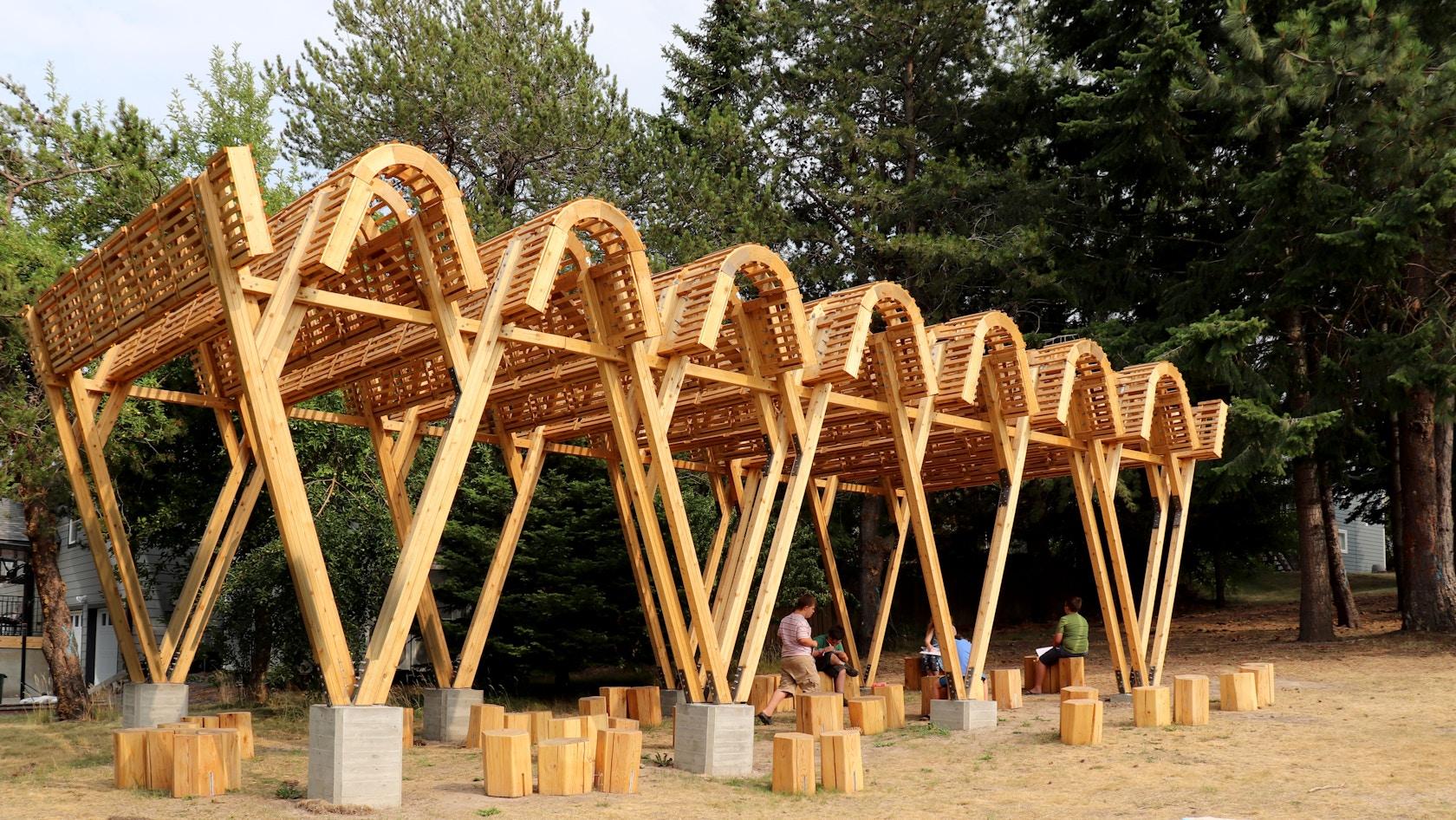AB McDonald Elementary Outdoor Classroom
