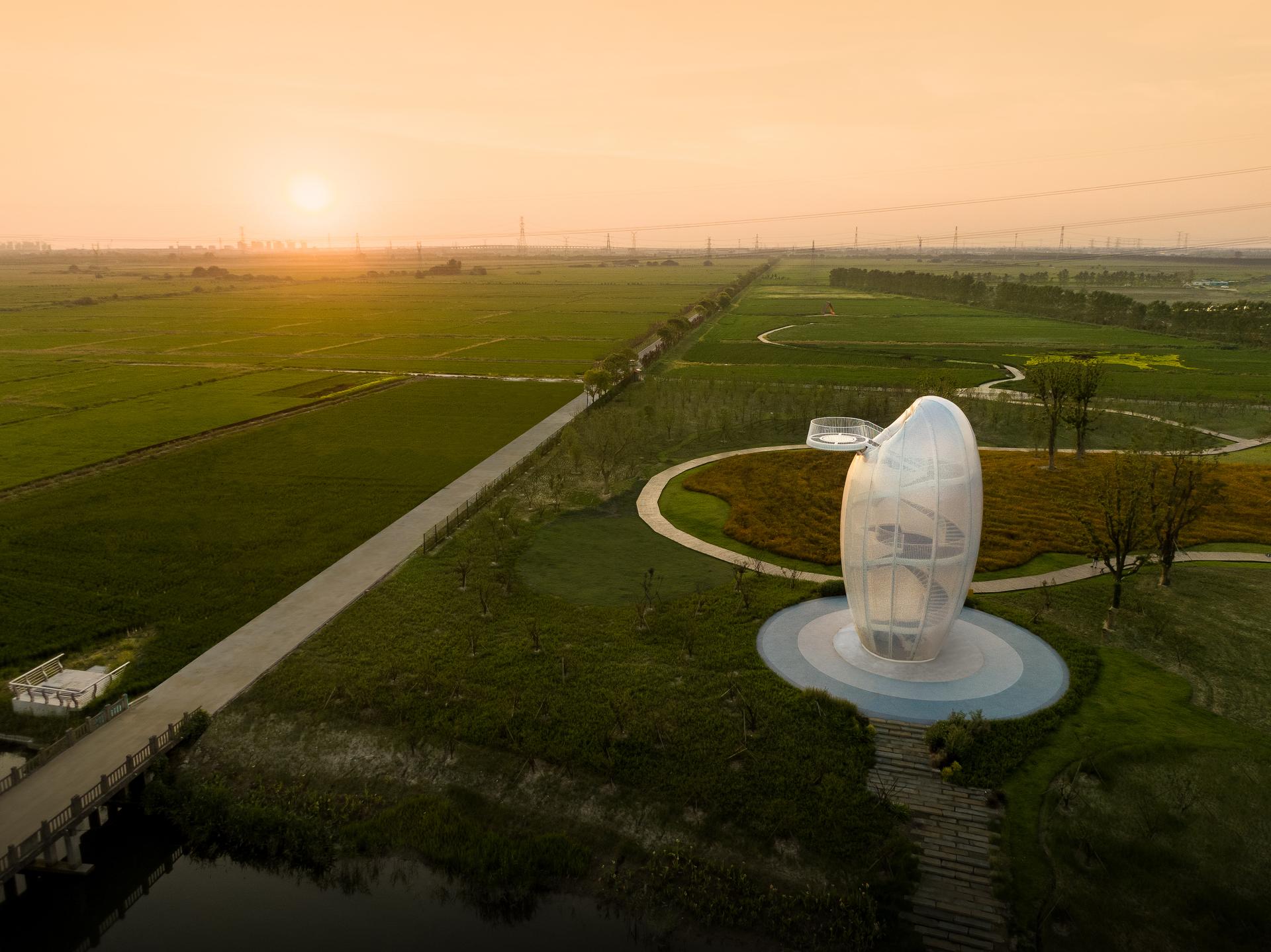 Nantong Urban Agricultural Park Scenery Tower