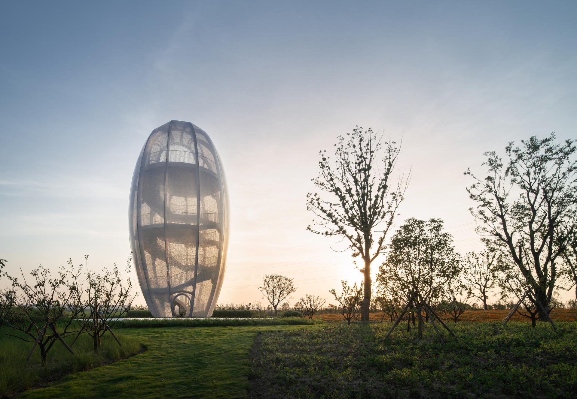 Nantong Urban Agricultural Park Scenery Tower - image 4