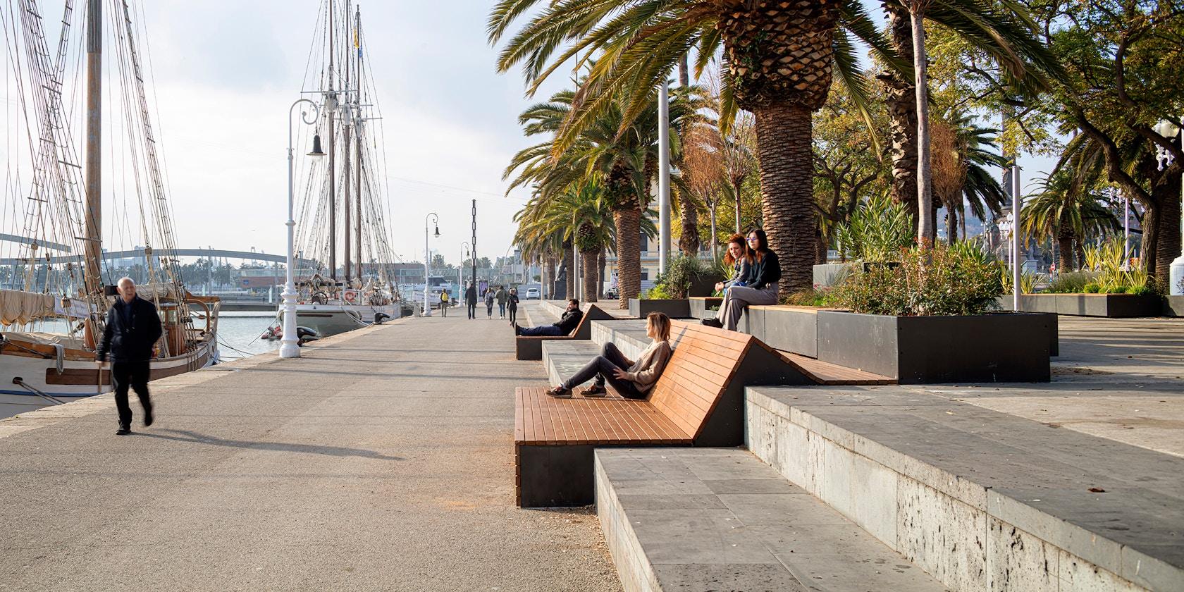 Climatic Islands, public spaces at Barcelona’s Old Port - image 6