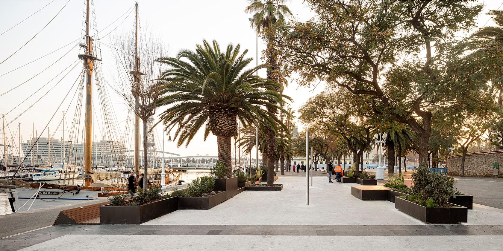 Climatic Islands, public spaces at Barcelona’s Old Port - image 7