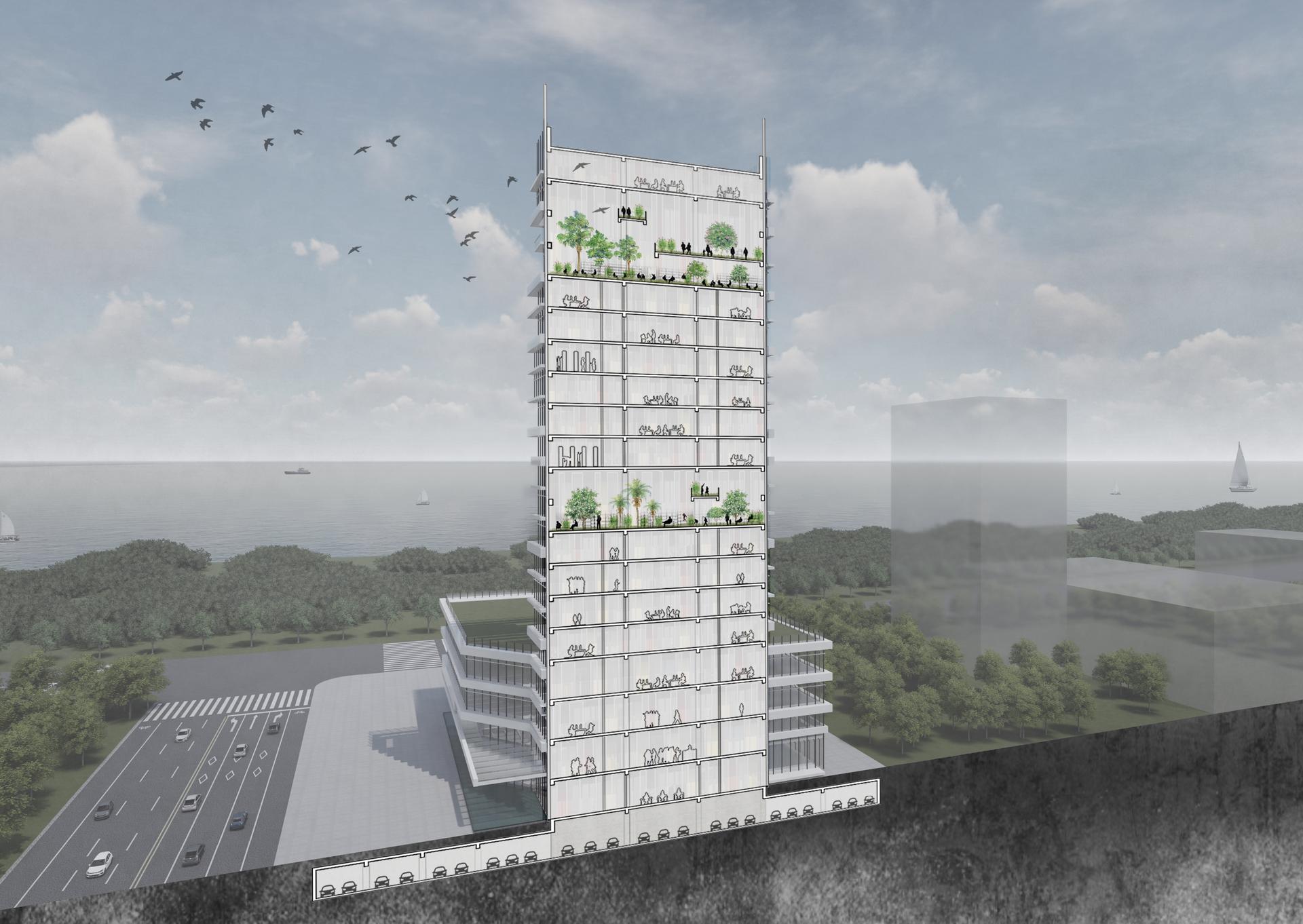 Something Happening in the Air-Wujiang Taihu New Town Software Park Complex Building - image 10