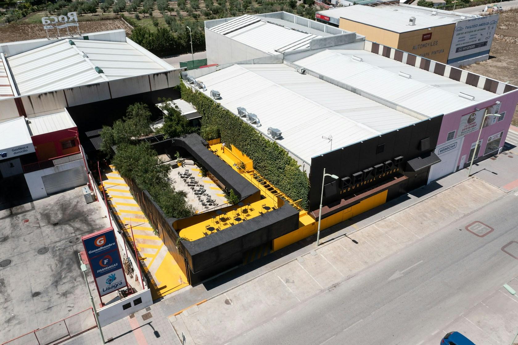 COPERA'S GARDEN. POST COVID OPEN AIR CULTURAL INFRASTRUCTURE INTO AN INDUSTRIAL LANDSCAPE