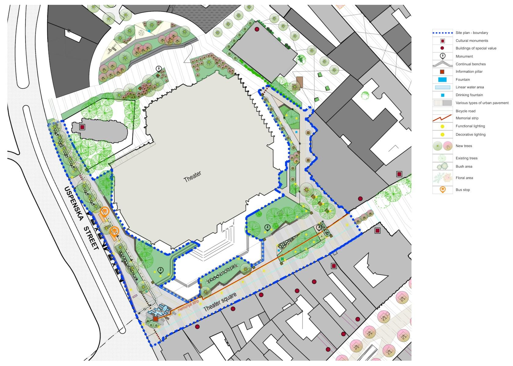 Reconstruction and urban design of the Theater Square in Novi Sad - image 7