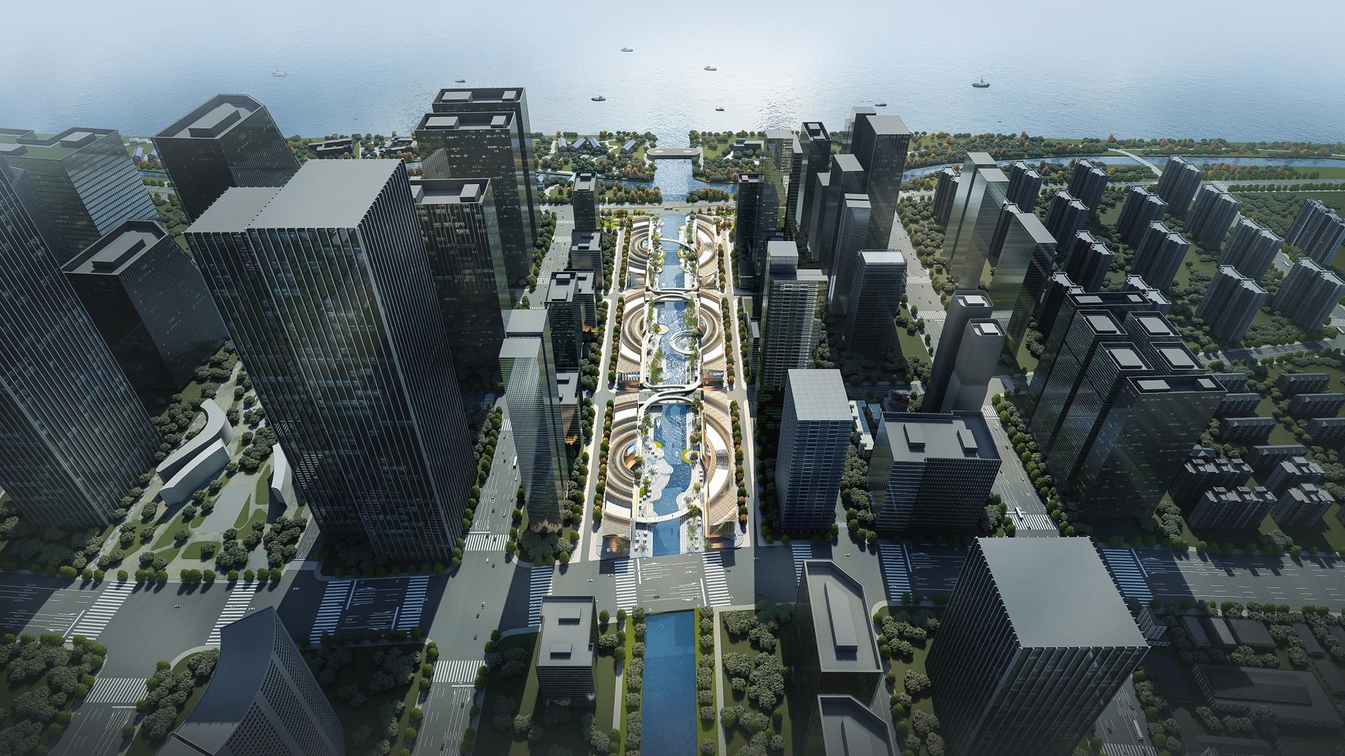 Hangzhou Qianjiang Century City Riverfront Digital Industrial Park