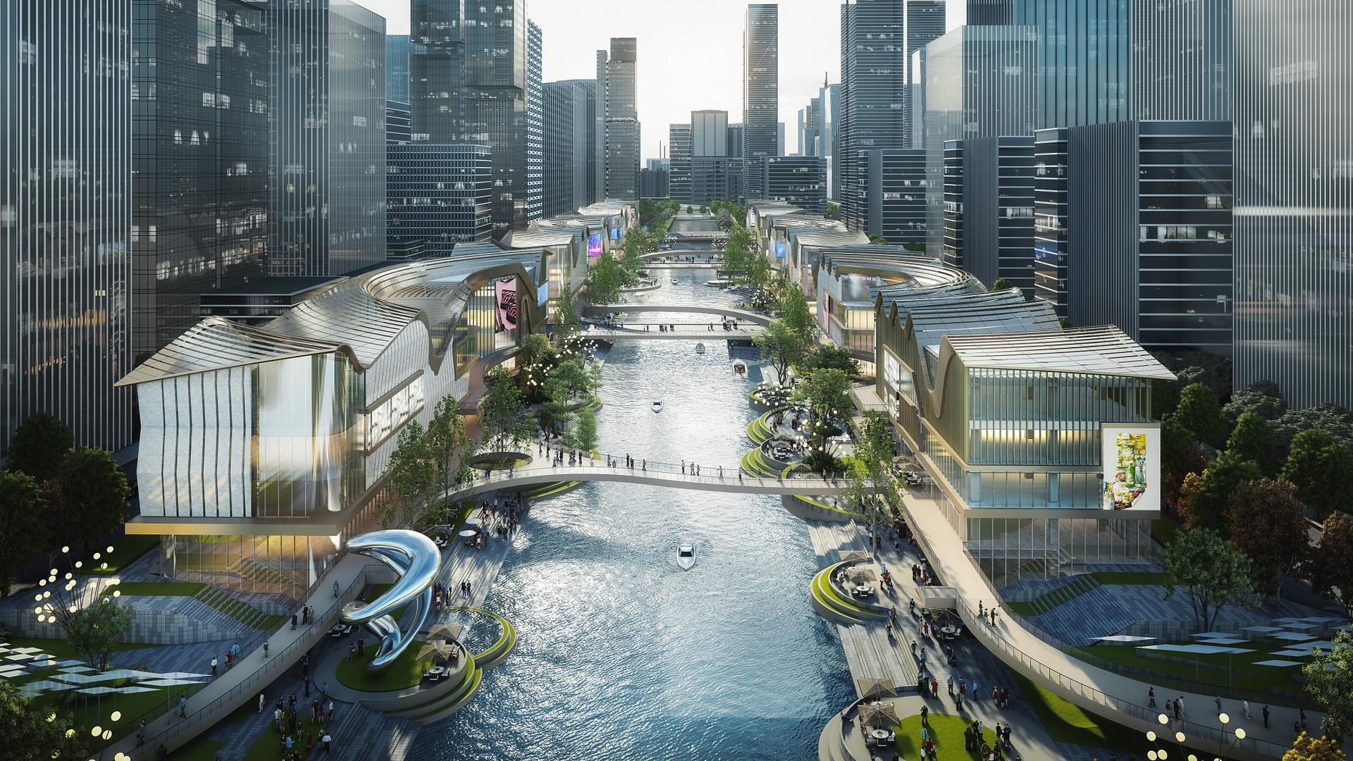 Hangzhou Qianjiang Century City Riverfront Digital Industrial Park - image 2
