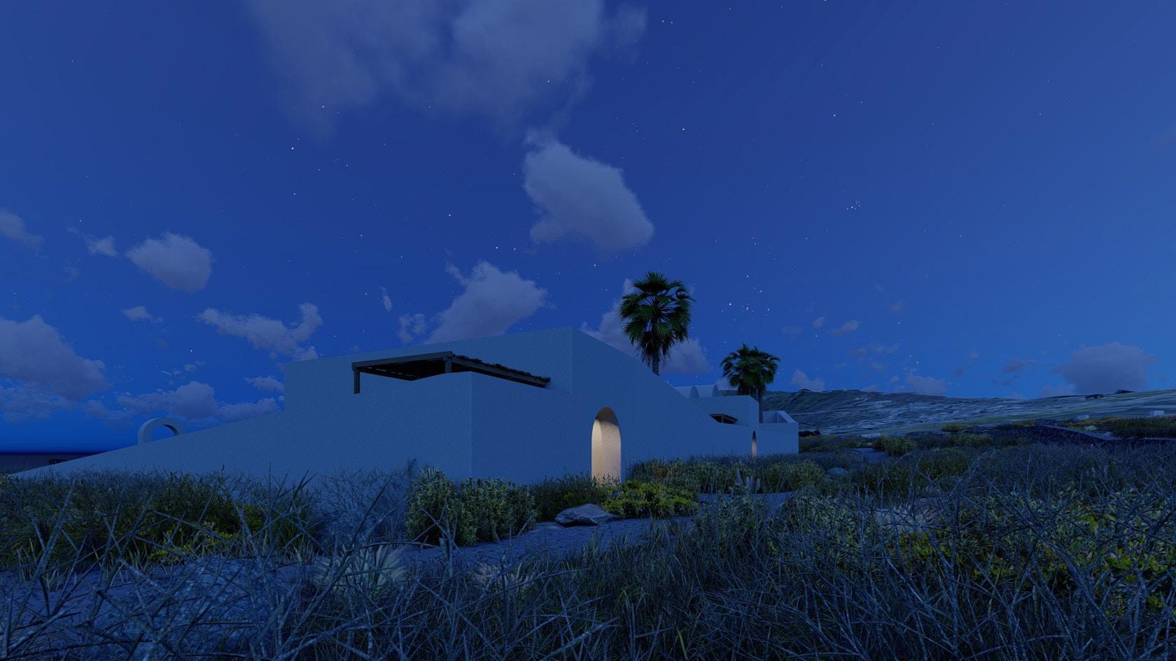 Arched residencies in Santorini island - image 36