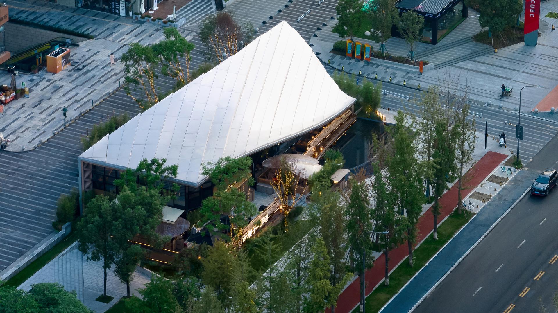 A Breath of Nature in City- Timber-Roofed Restaurant on Jiaozi Avenue - image 9