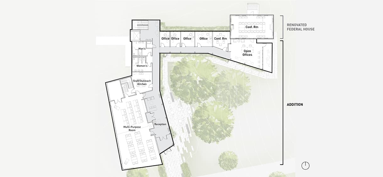 Penn State Behrend, Federal House Renovation & Addition - image 4