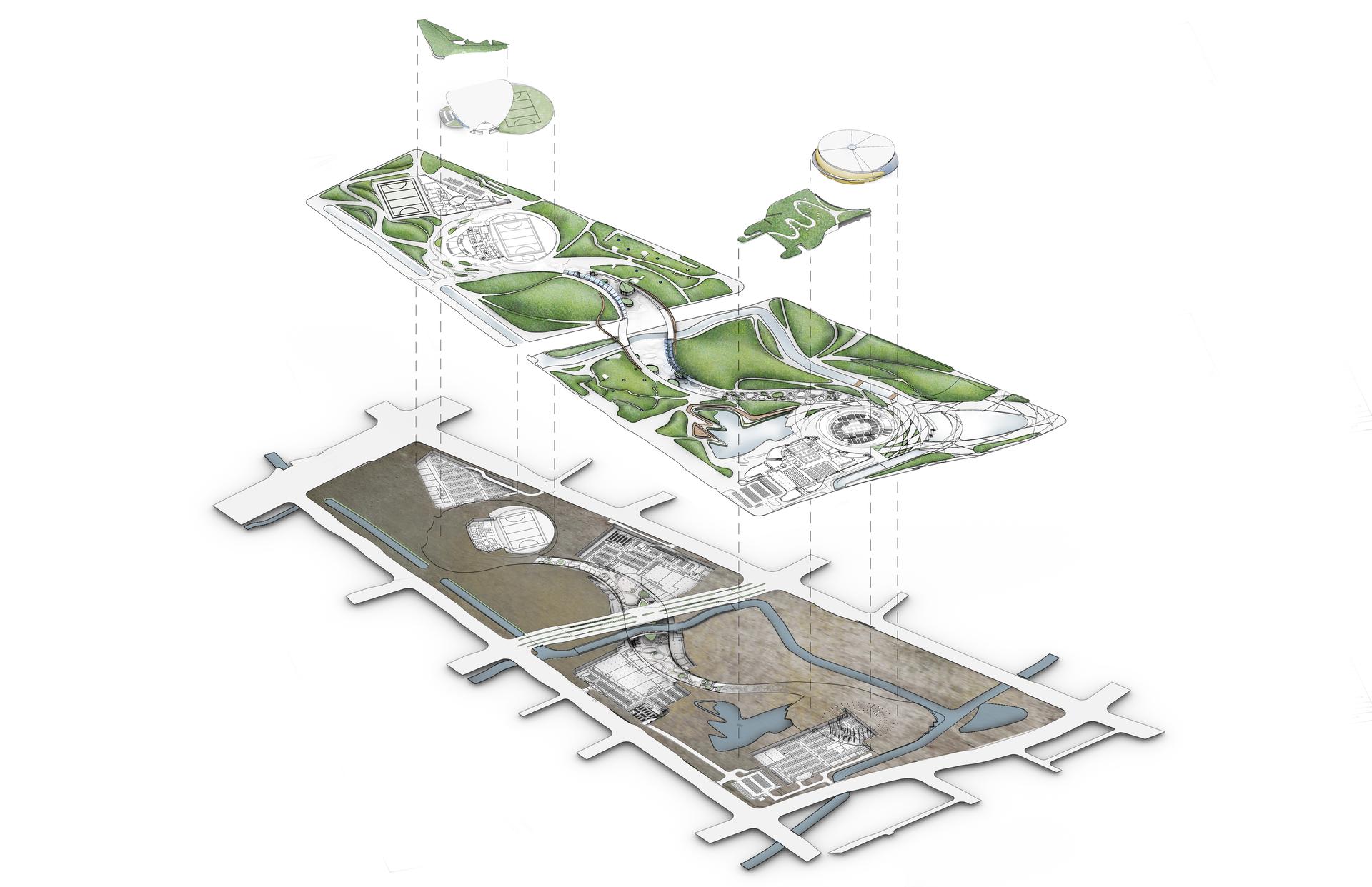 Asian Games 2022 Master Plan and Hybrid Buildings - image 25
