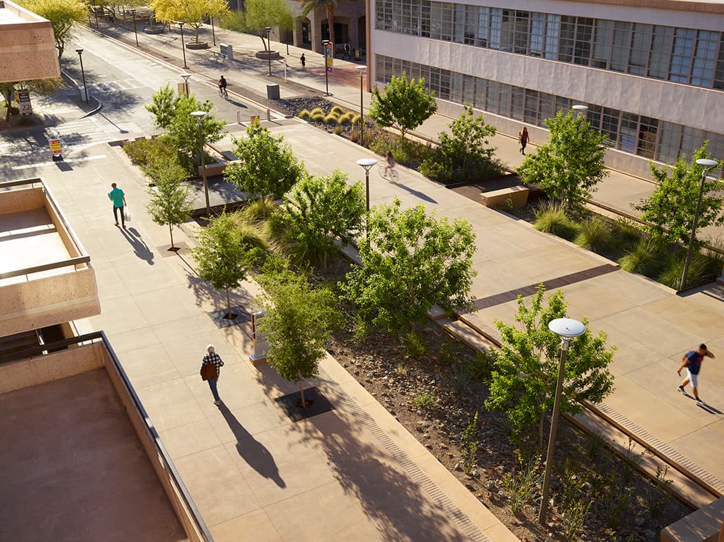 Orange Mall Green Infrastructure at Arizona State University - image 2
