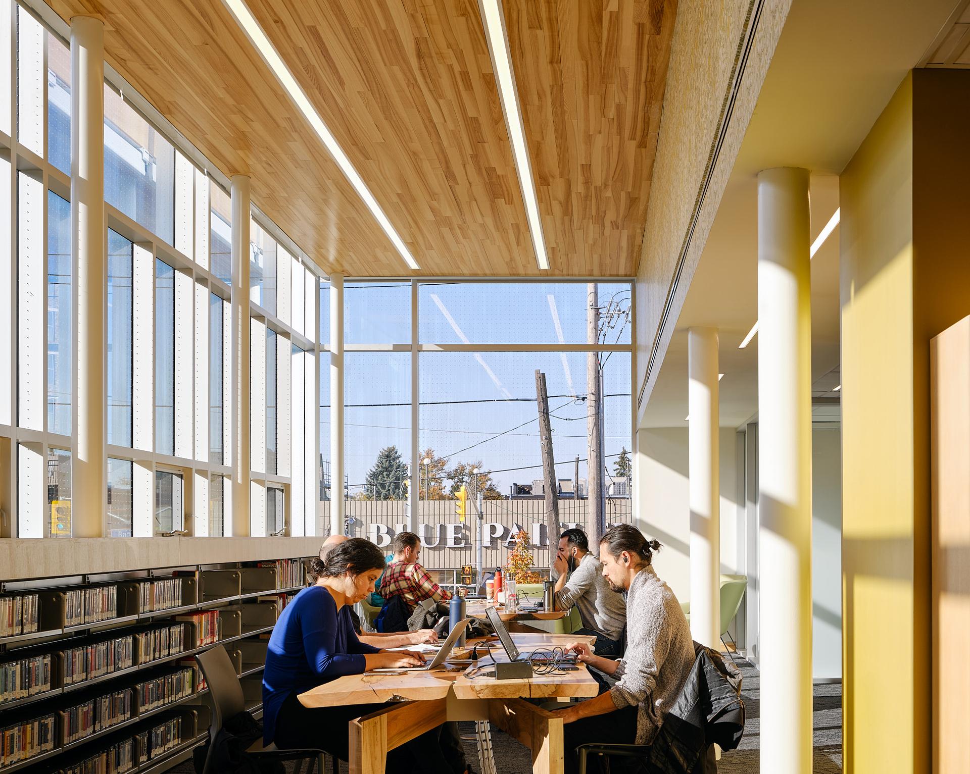 Wychwood Neighbourhood Branch Library Restoration and Addition - image 11