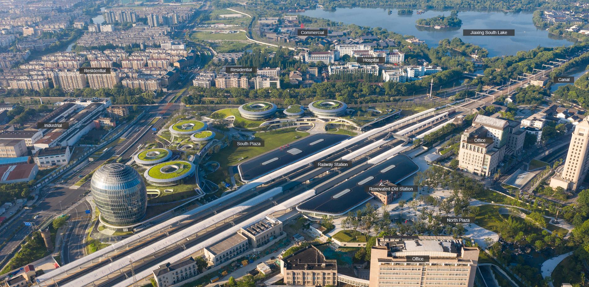 Jiaxing Train Station Park - image 2