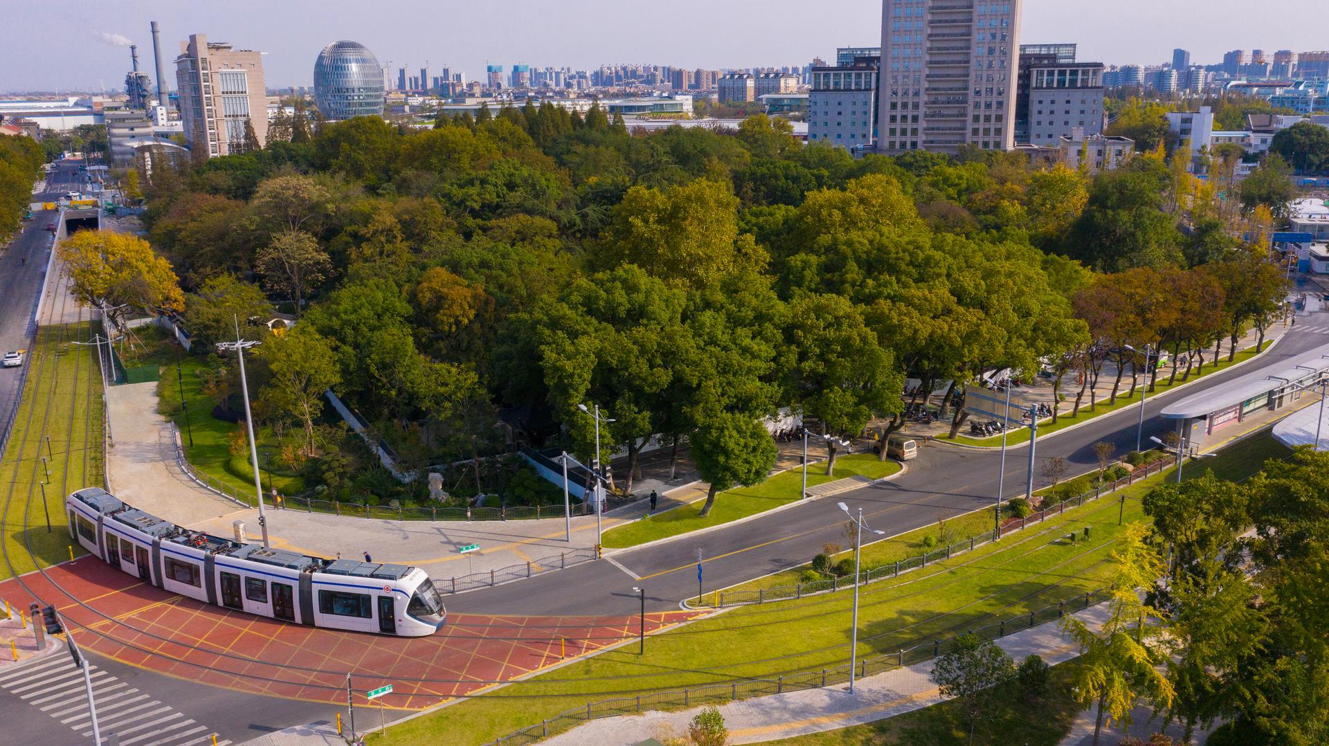 Jiaxing Train Station Park - image 14