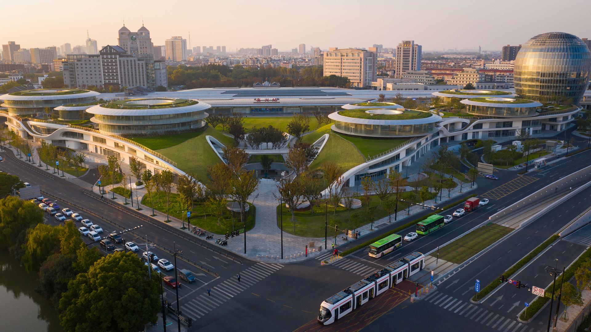 Jiaxing Train Station Park - image 16