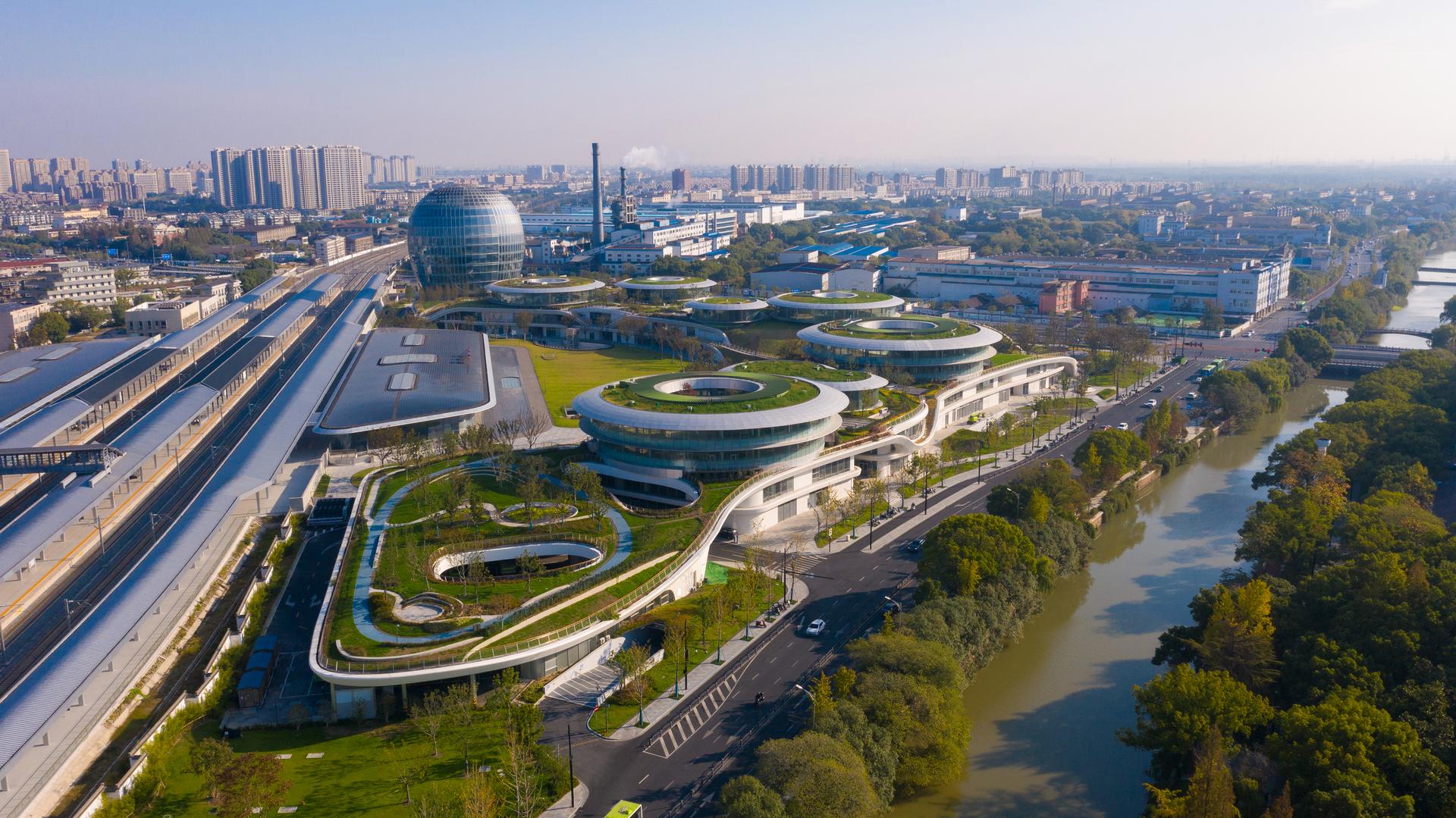 Jiaxing Train Station Park - image 19