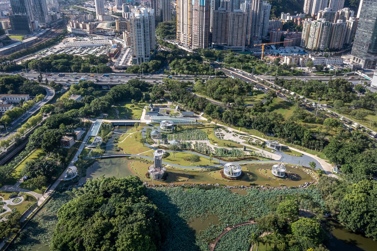 Shenzhen Lotus Water Culture Base: Landscape Design for Honghu Park Water Purification Station - image 2