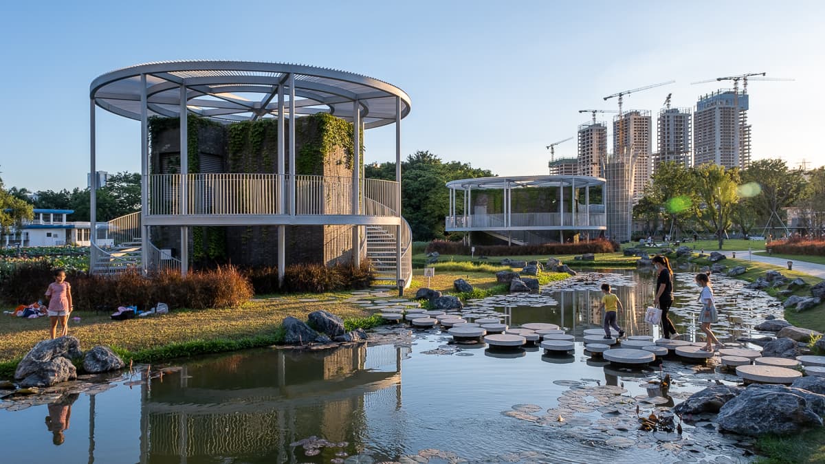 Shenzhen Lotus Water Culture Base: Landscape Design for Honghu Park Water Purification Station - image 6