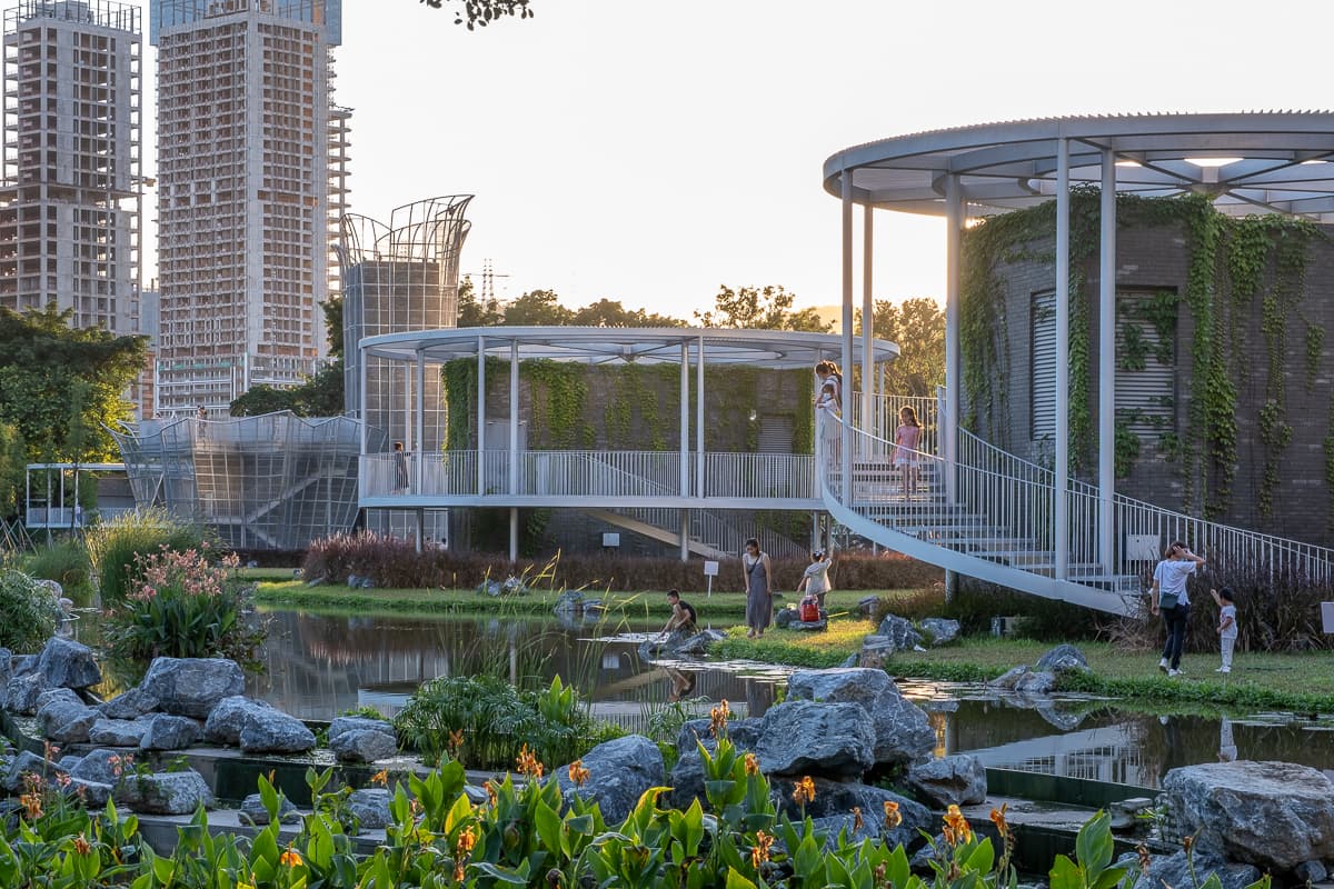 Shenzhen Lotus Water Culture Base: Landscape Design for Honghu Park Water Purification Station - image 5