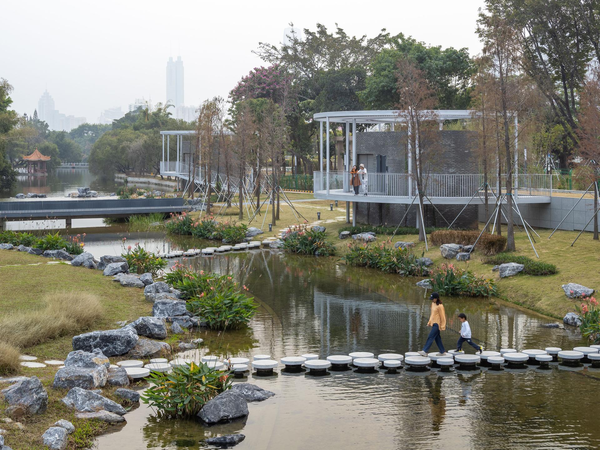 Shenzhen Lotus Water Culture Base: Landscape Design for Honghu Park Water Purification Station - image 15