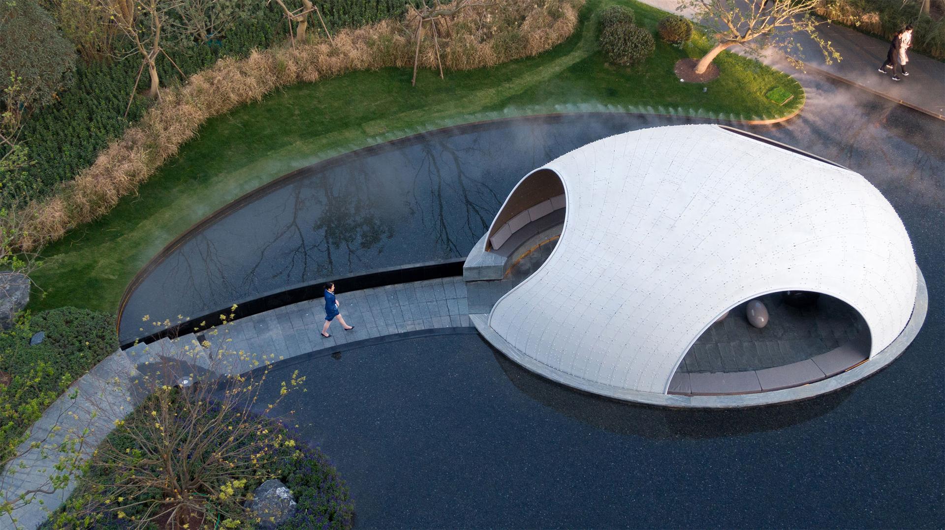 Digital Design of a Thin-shell Metal Woven Pavilion - image 5
