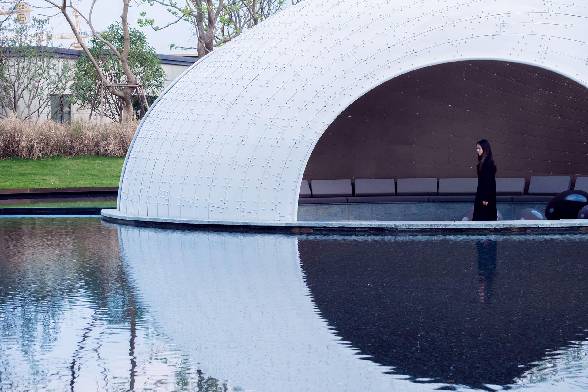 Digital Design of a Thin-shell Metal Woven Pavilion - image 6