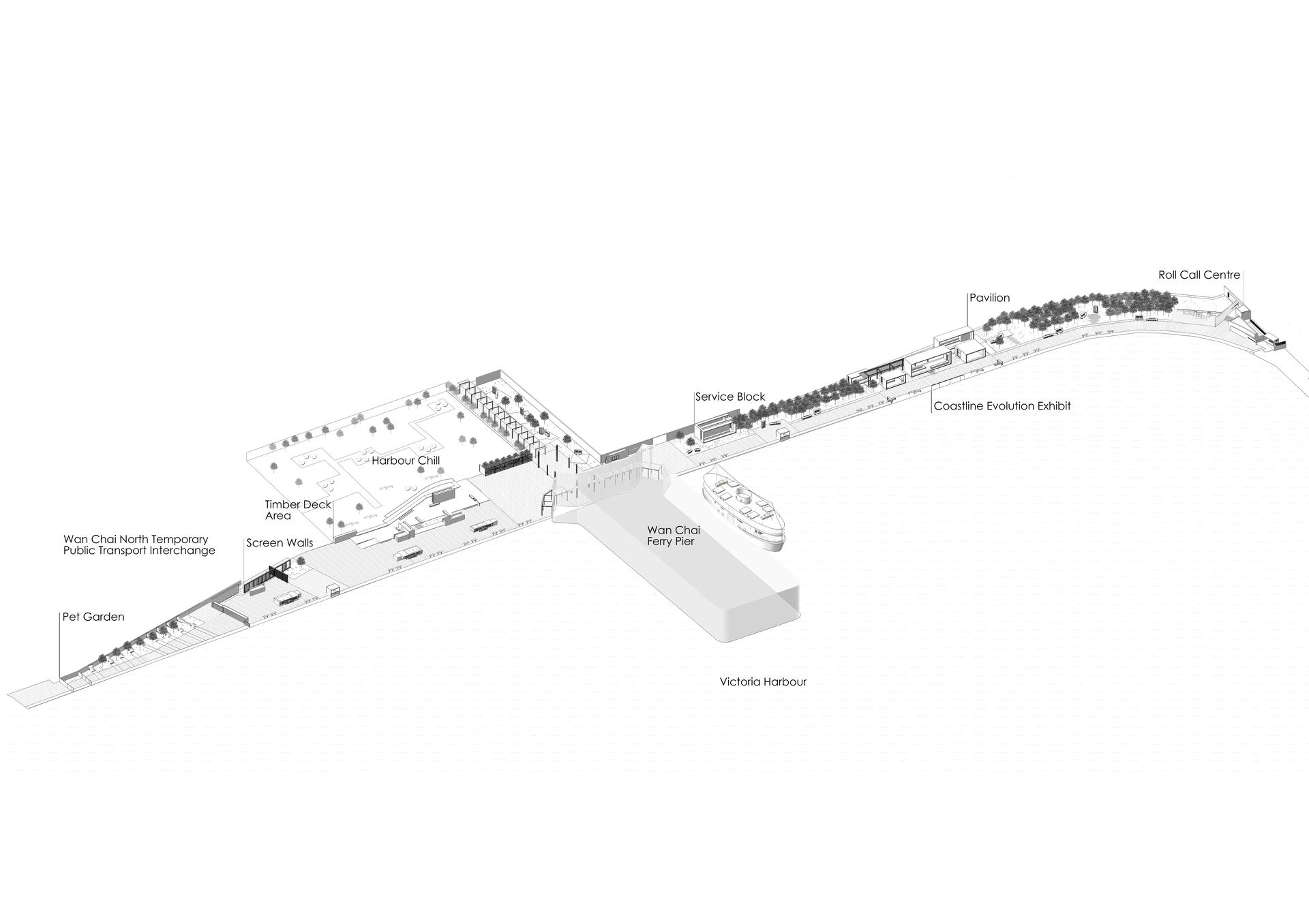 Advance Promenade near Wan Chai Ferry Pier - The Garden Embankment - image 2