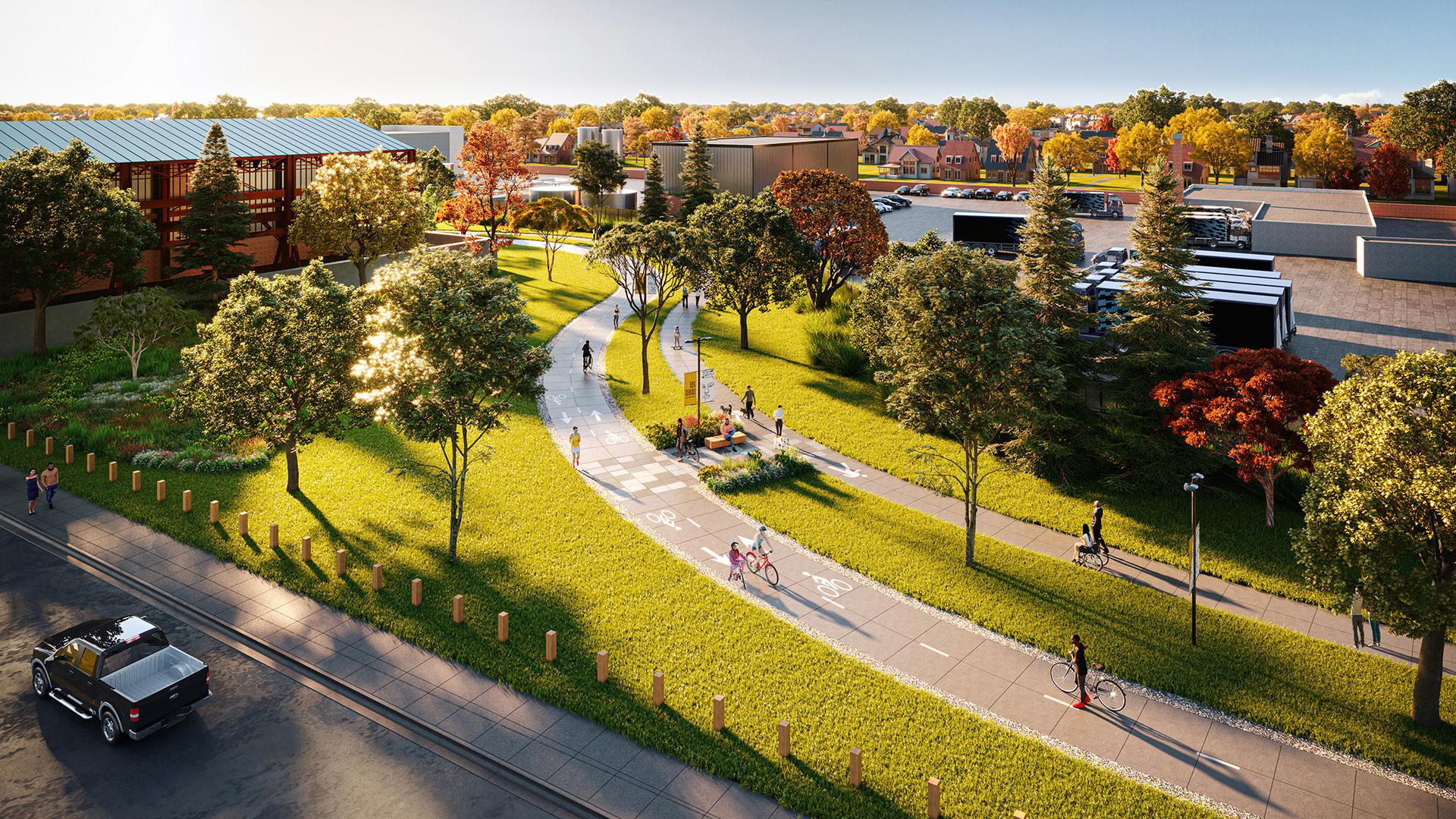 Joe Louis Greenway Framework Plan - image 2