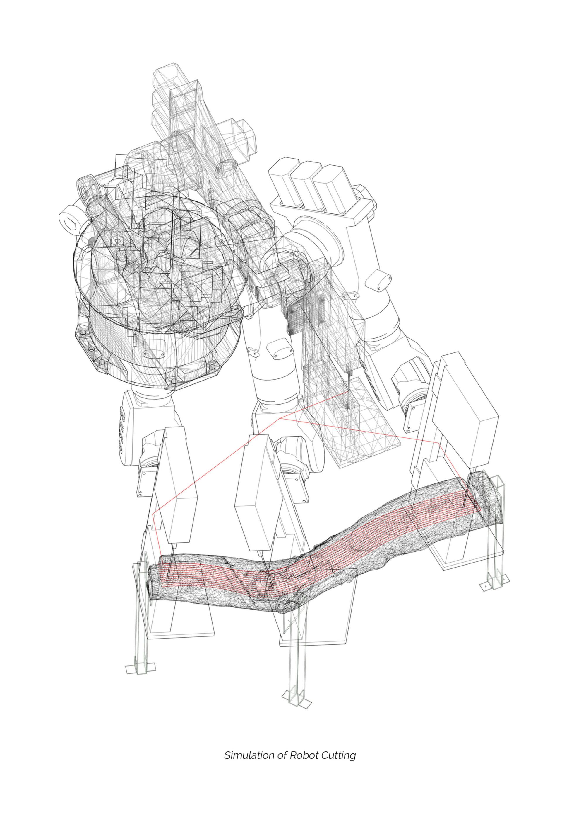 Digital Curvature — Experimental Study of Digital Wood Fabrication - image 10