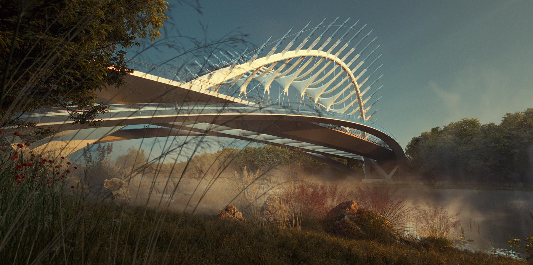 The Brocade Loom, Qinhuai New River Bridge - image 5