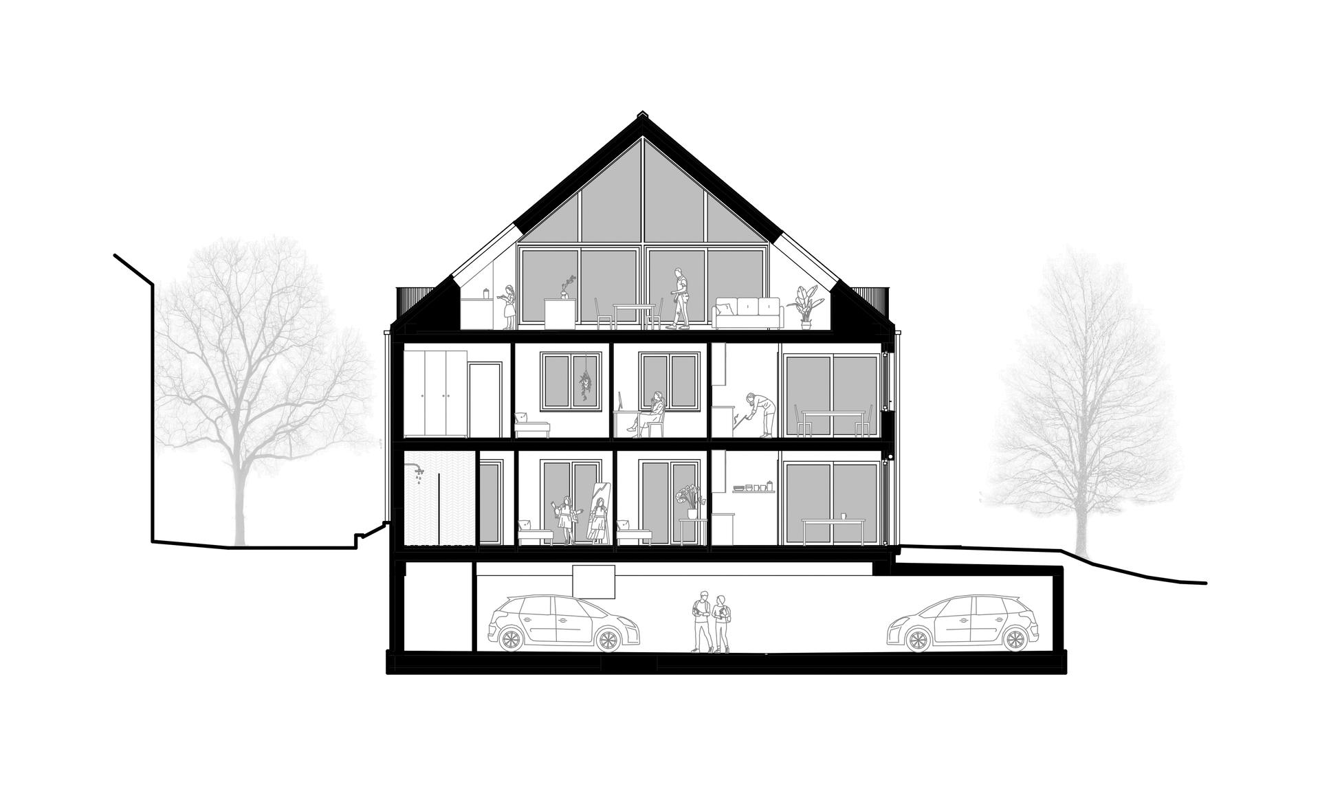 H151 - a house with five apartments - image 26
