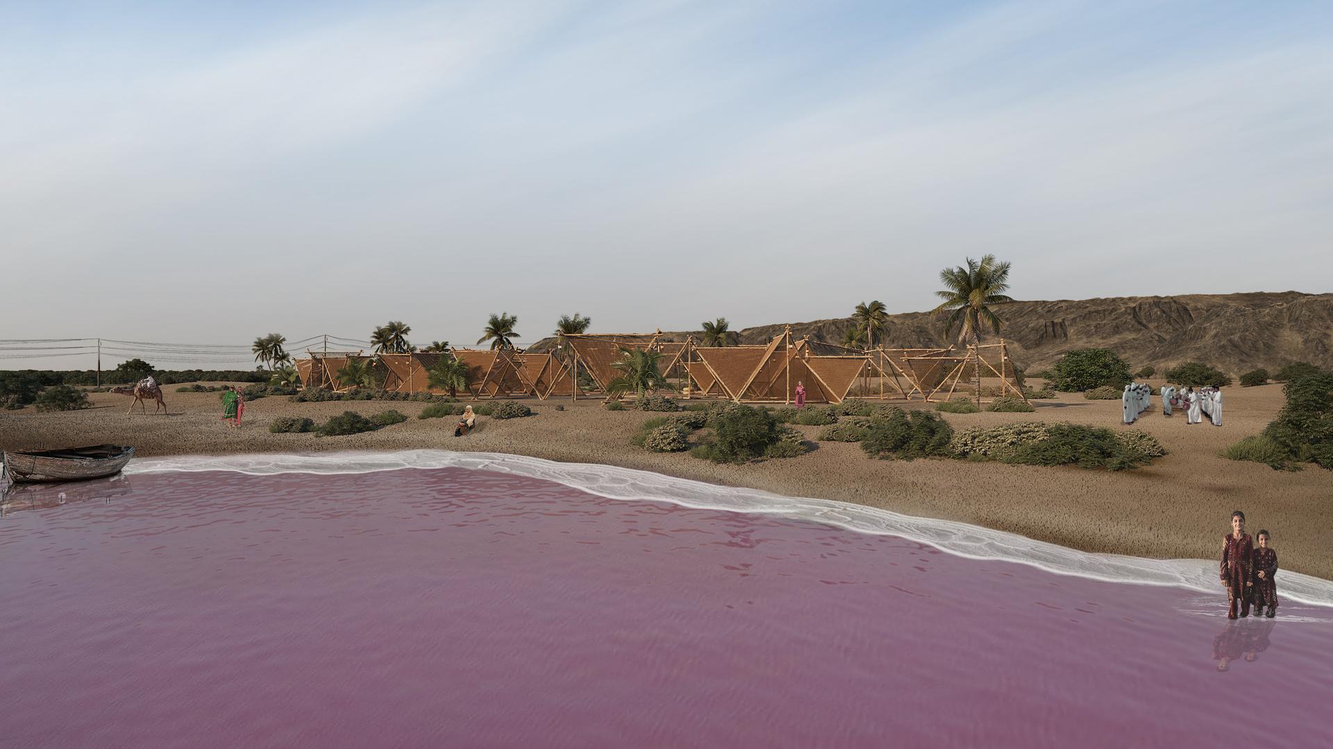 Left-Right(Pink Lake) - image 3