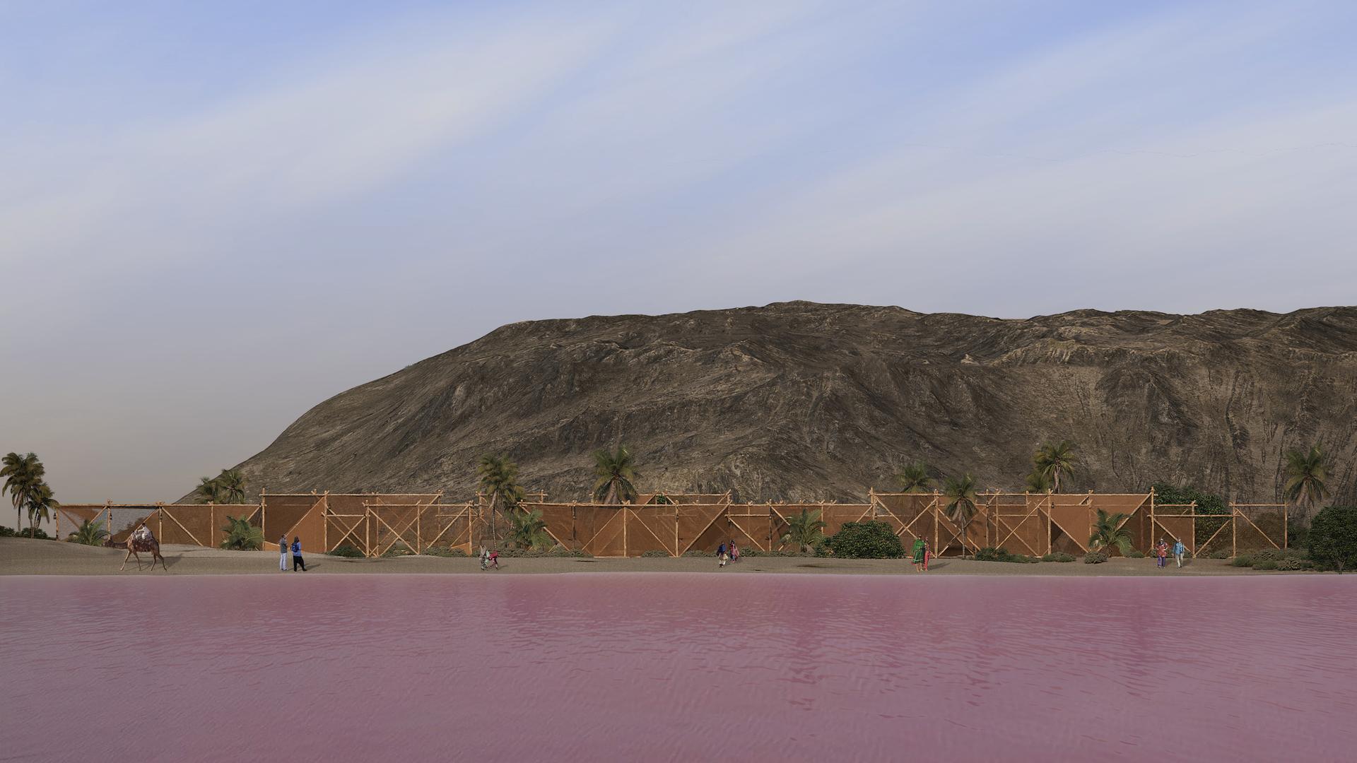 Left-Right(Pink Lake) - image 5