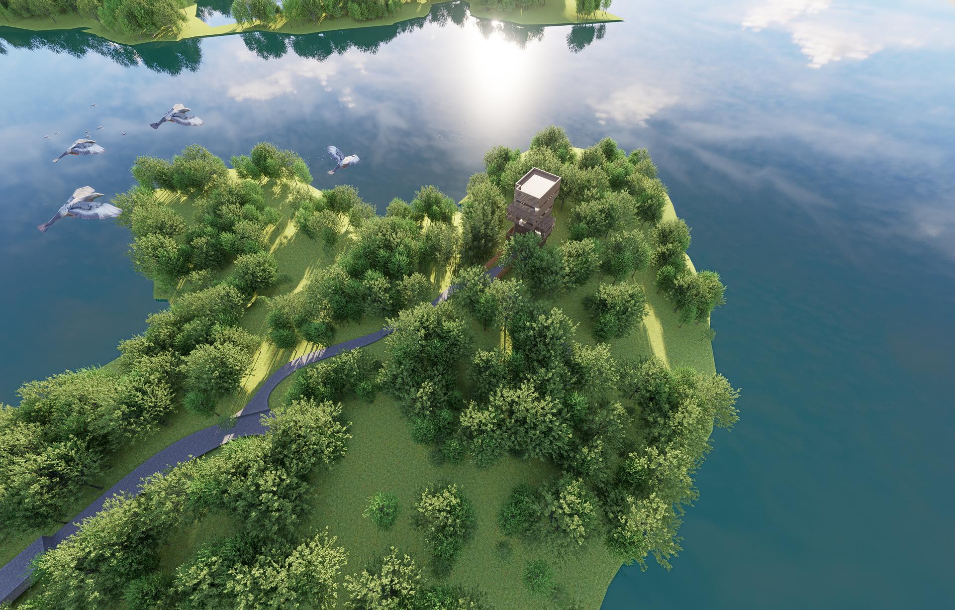 Heilongtan Reservoir Jinsha Island Biodiversity Planning and Birding Design - image 2
