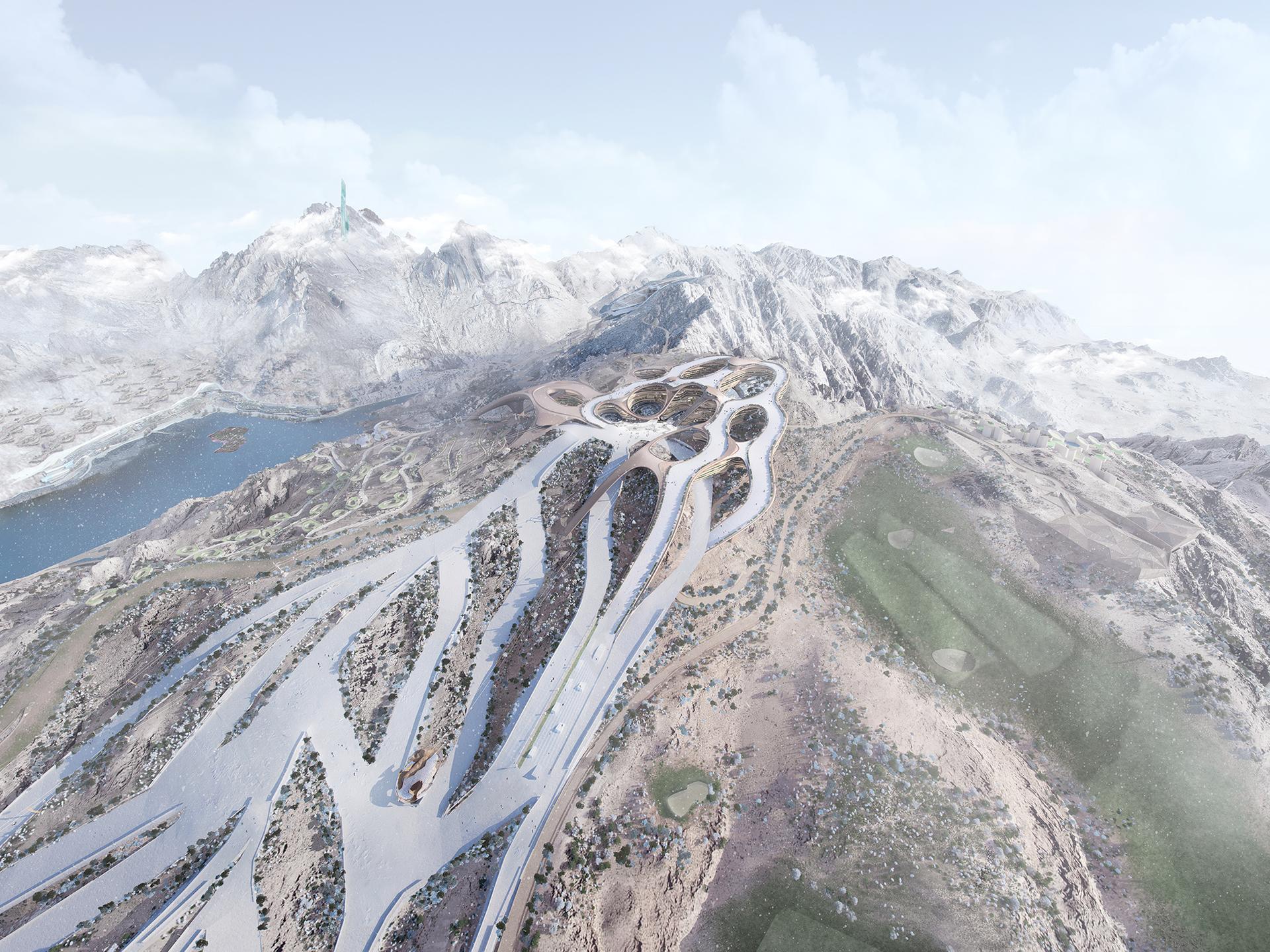 Aedas-designed Trojena Ski Village: A Futuristic Ski Destination in NEOM - image 5