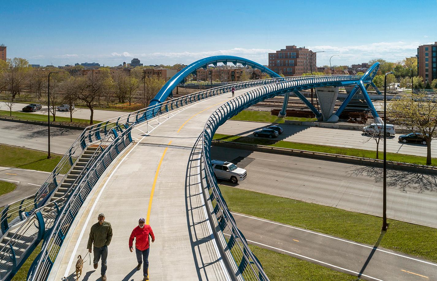 41st and 43rd Street Pedestrian Bridges Chicago - image 4