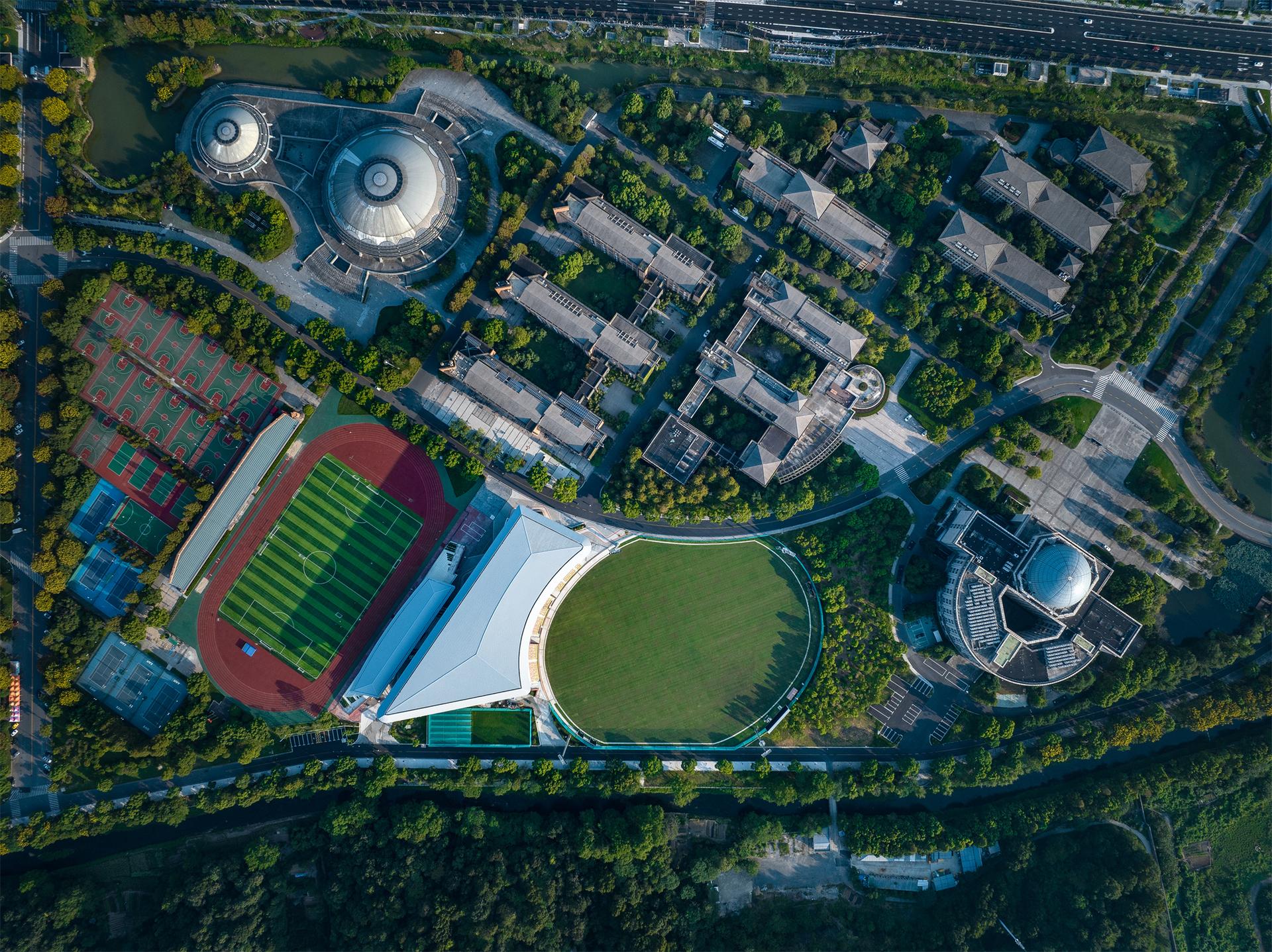 The Asian Games Cricket Field in Pingfeng Campus of Zhejiang University of Technology - image 12