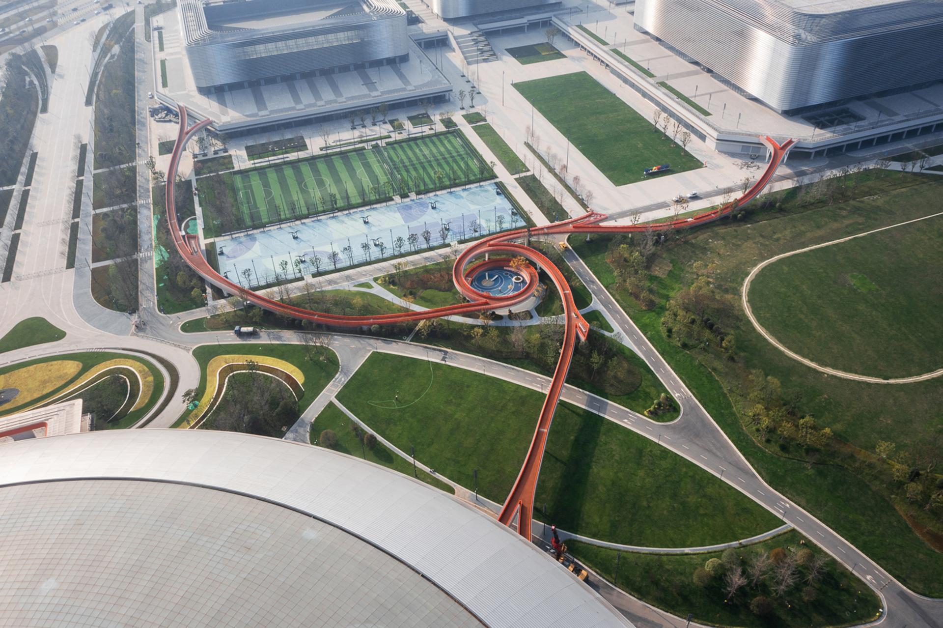 Dong‘an Lake Sports Park Bridge of Chengdu FISU World University Games
