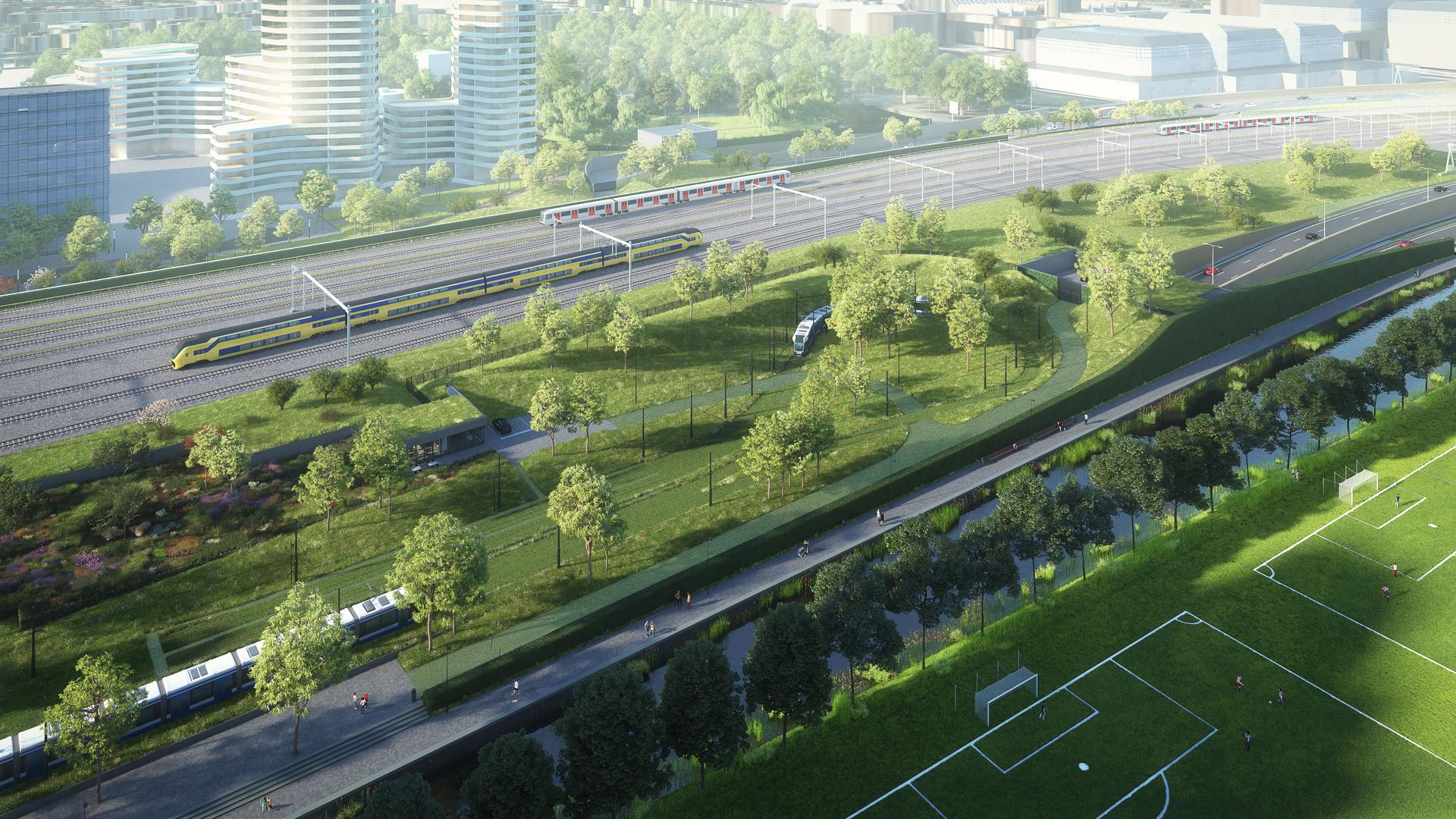 Zuidasdok - Amsterdam South station - image 10