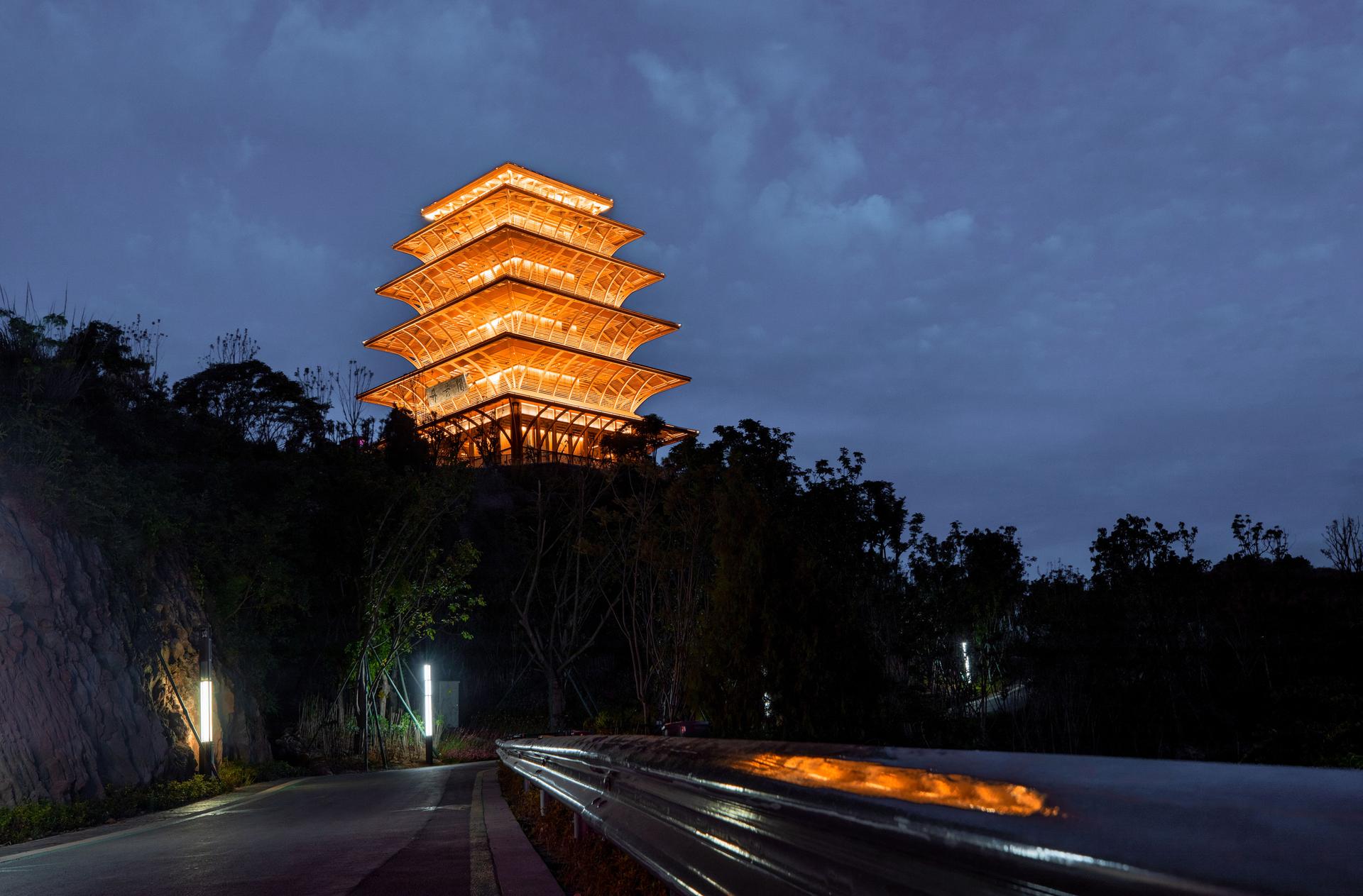 Danjing Pavilion of Longquan Mountain Urban Forest Park - image 3