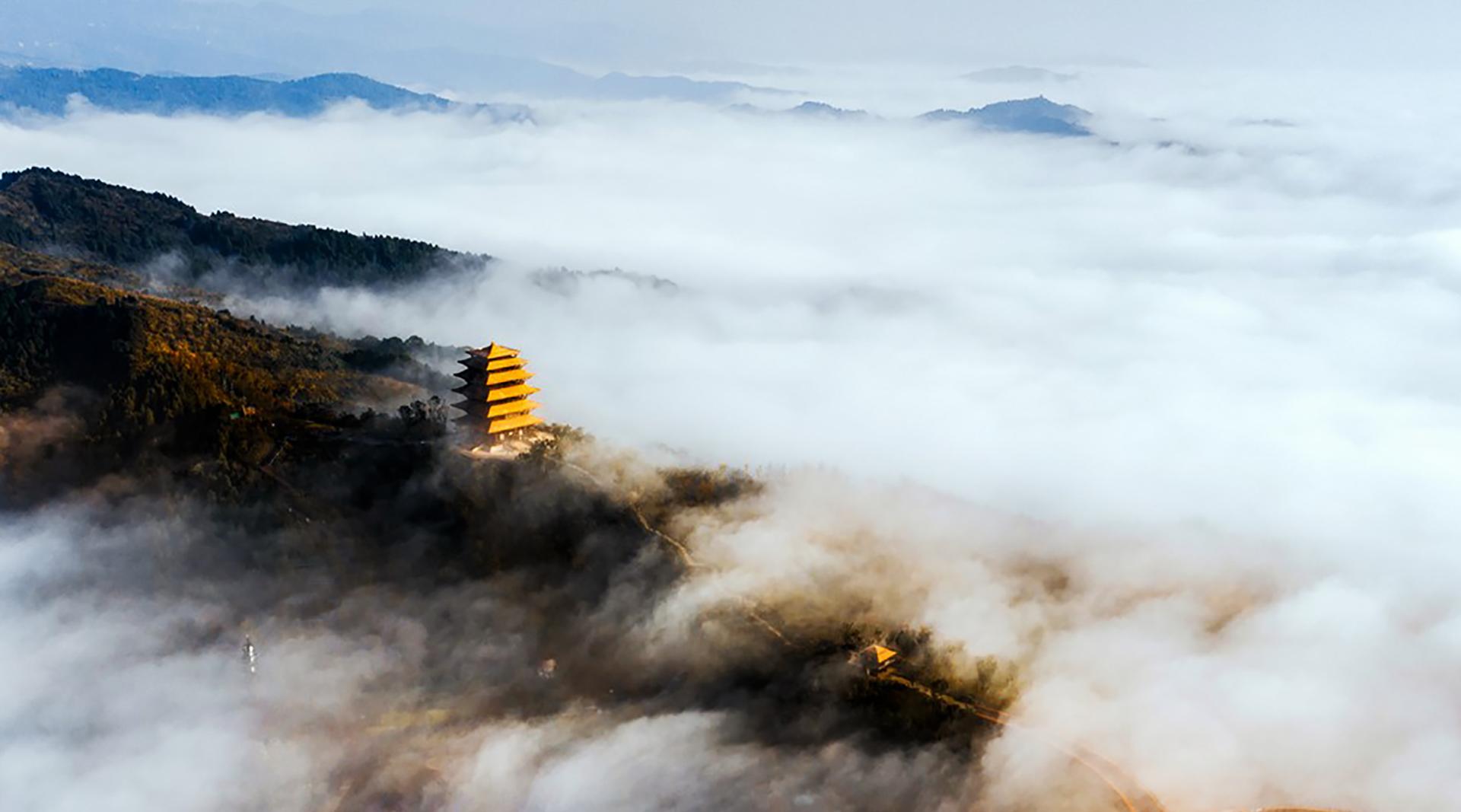 Danjing Pavilion of Longquan Mountain Urban Forest Park - image 2