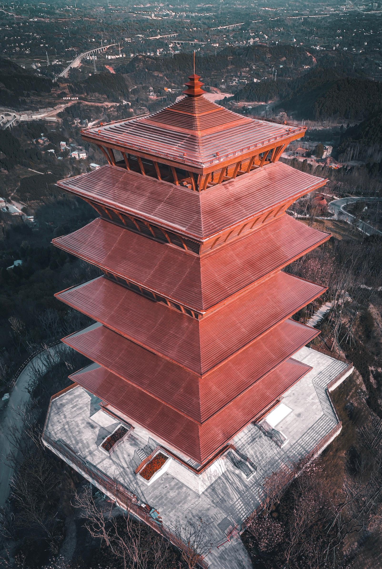 Danjing Pavilion of Longquan Mountain Urban Forest Park - image 4