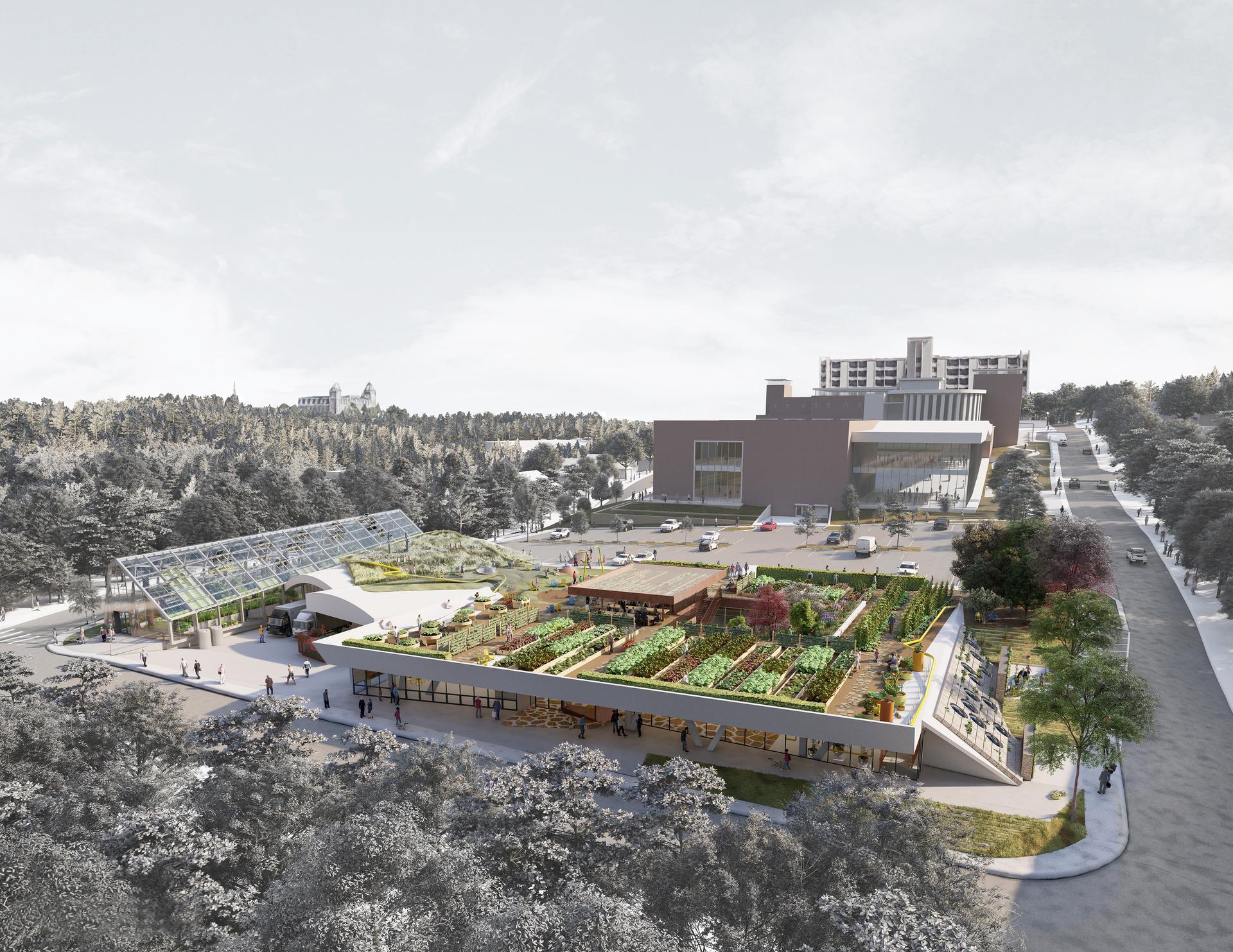 Foodscapes 3: Urban Agricultural Plan for the Fayetteville Public Library