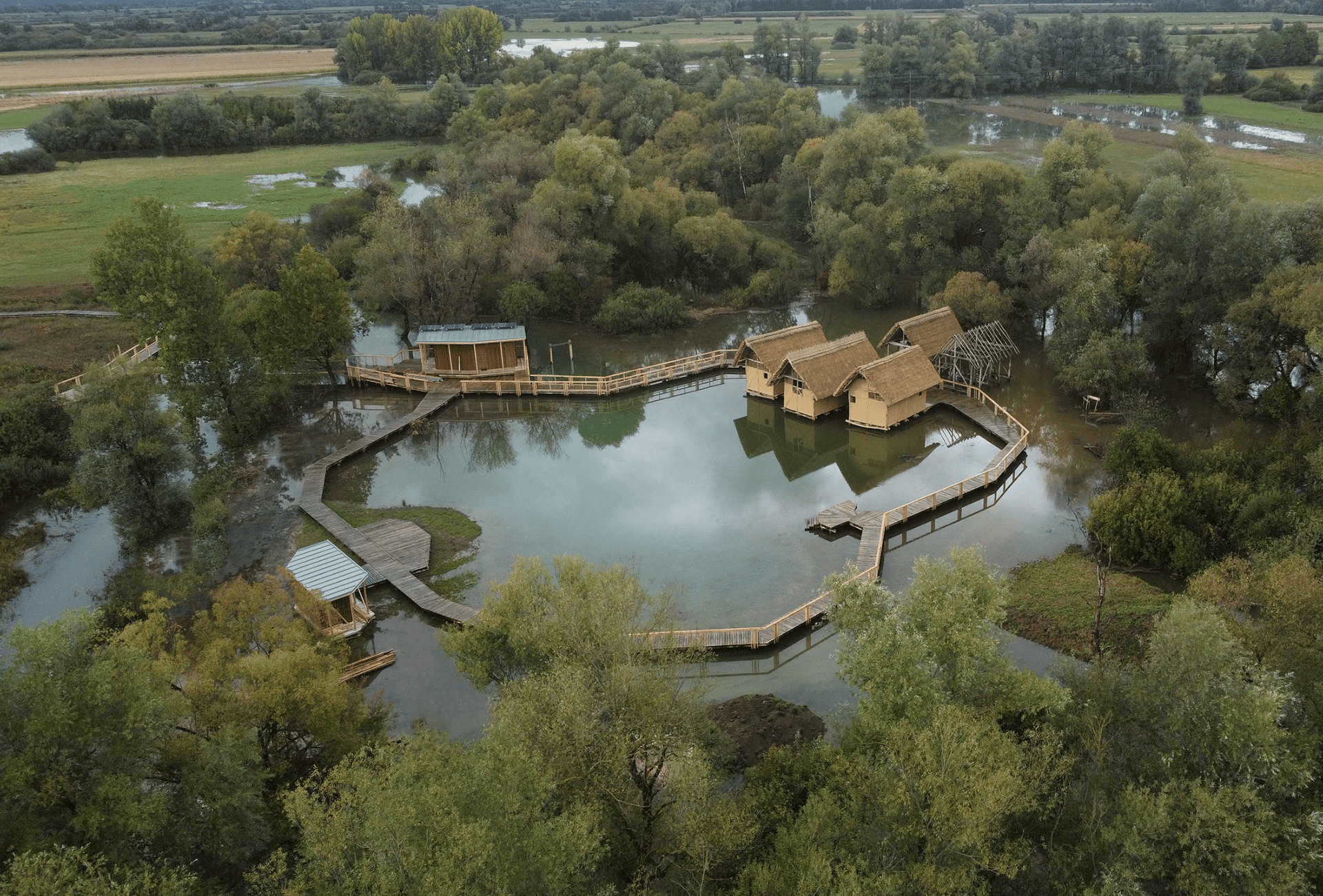 Interpretation Center of Biodiversity and Pile Dwellings in the Ljubljana Marsh Nature Park - image 12