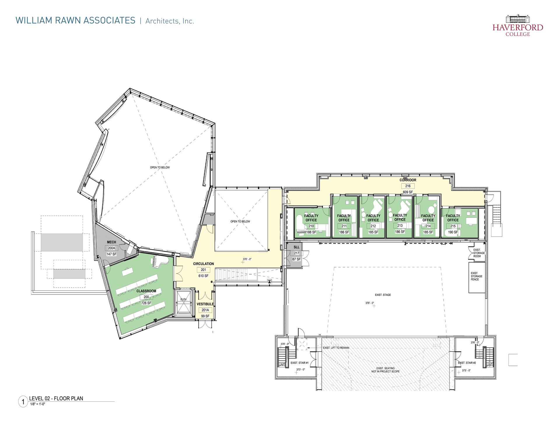 Jaharis Recital Hall and Roberts Music Building at Haverford College - image 10