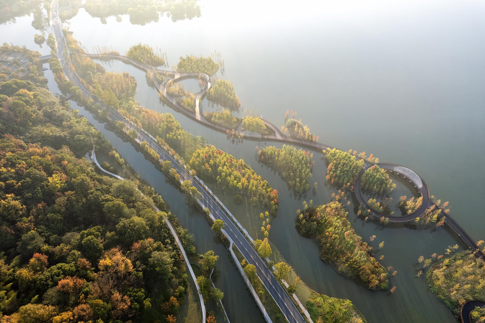 Ecological Restoration of Tongjian Lake Park - image 21