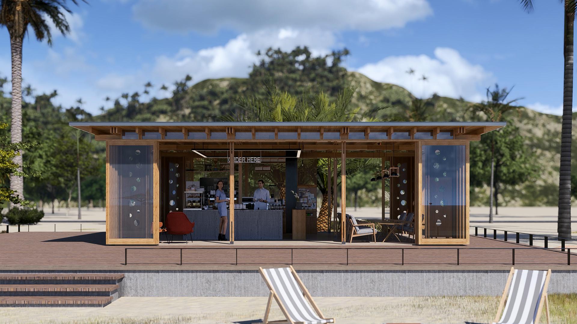 BAMBOO LAMINATED LUMBER STRUCTURE - image 6