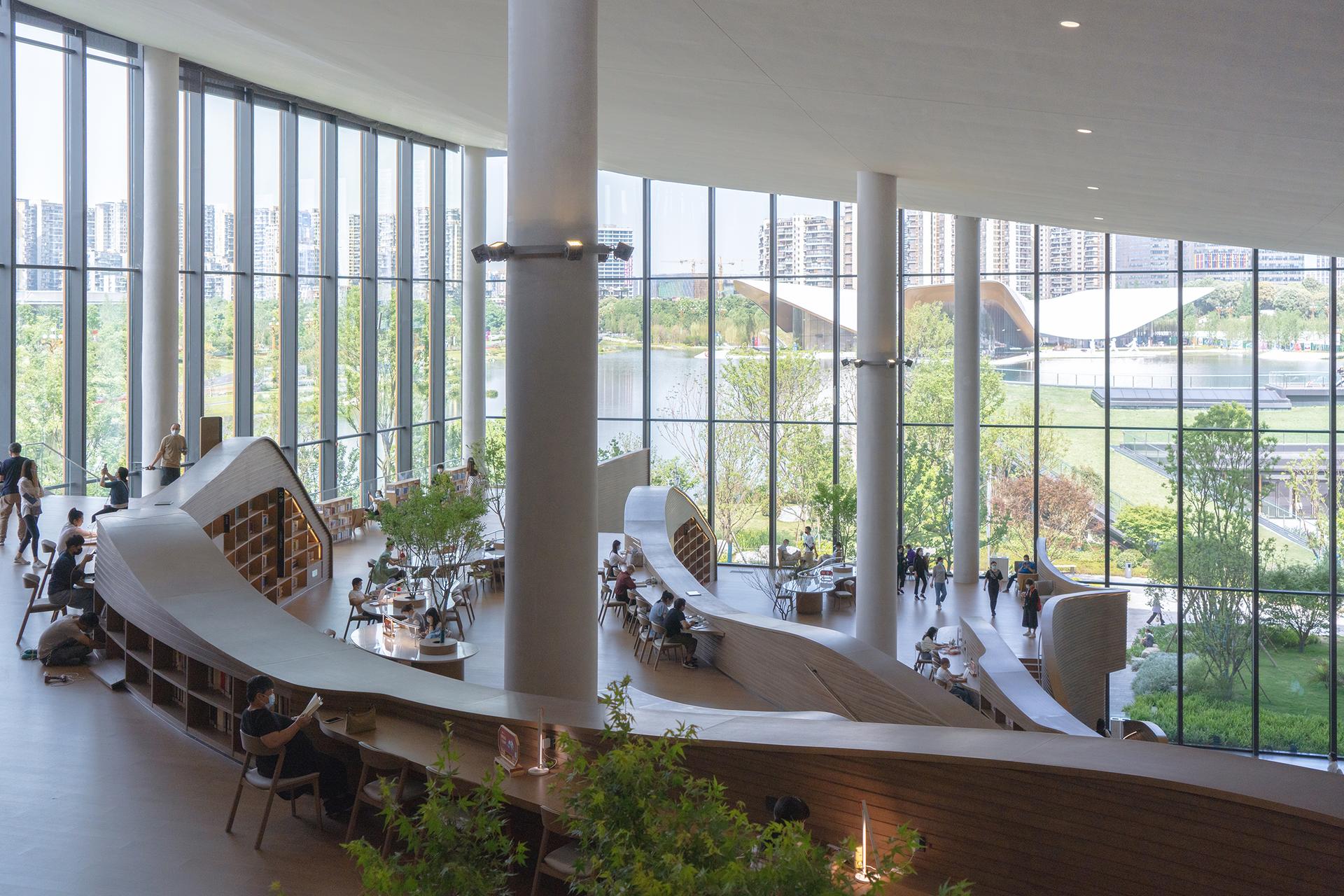 Chengdu Museum of Contemporary Art, Tianfu Library of Humanity and Art - image 11