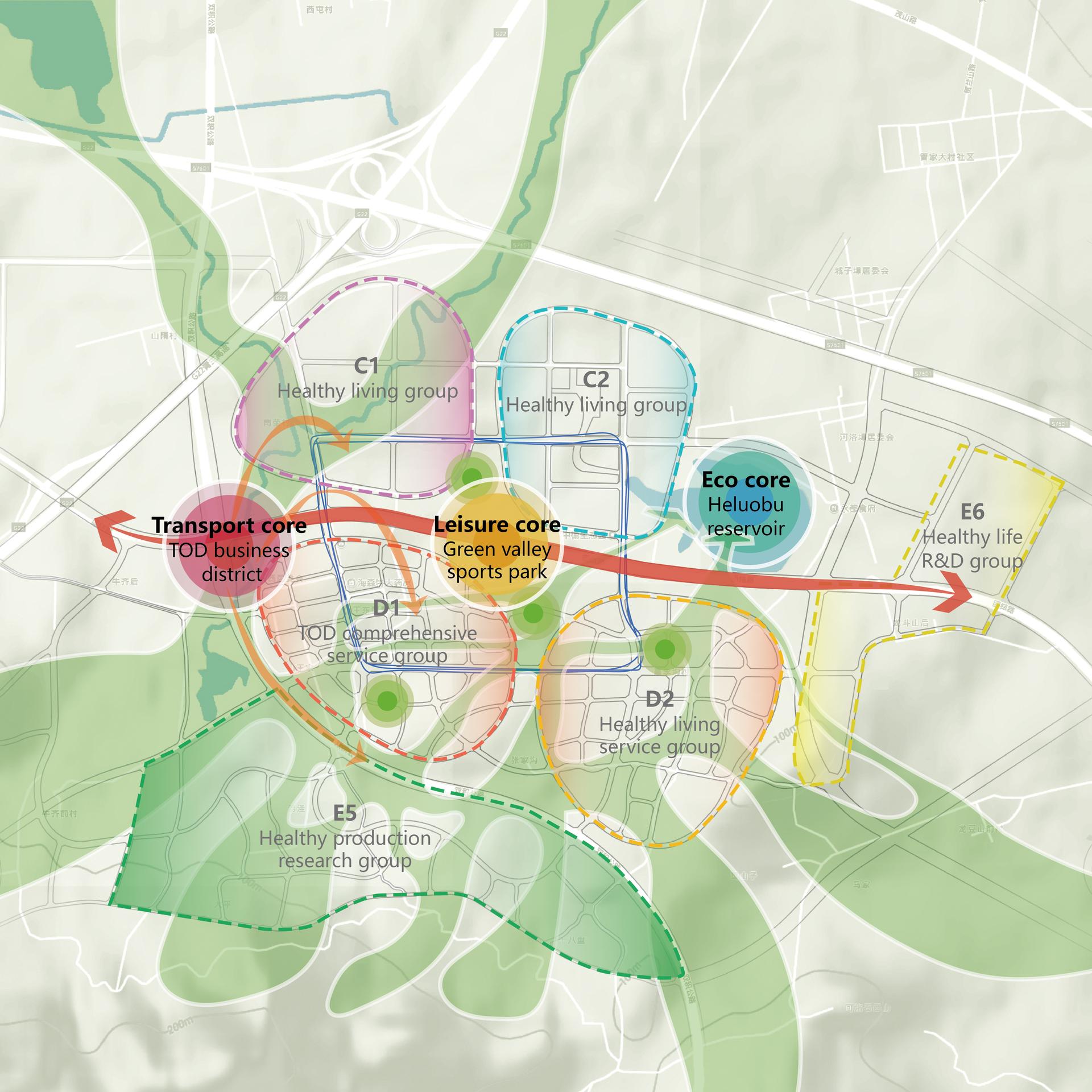 Conceptual planning and urban design for Sino-German future city - image 7